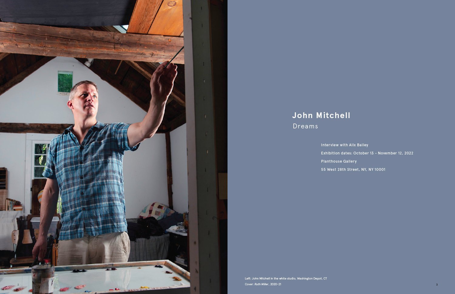 John Mitchell portrait for 2022 Planthouse Gallery catalog