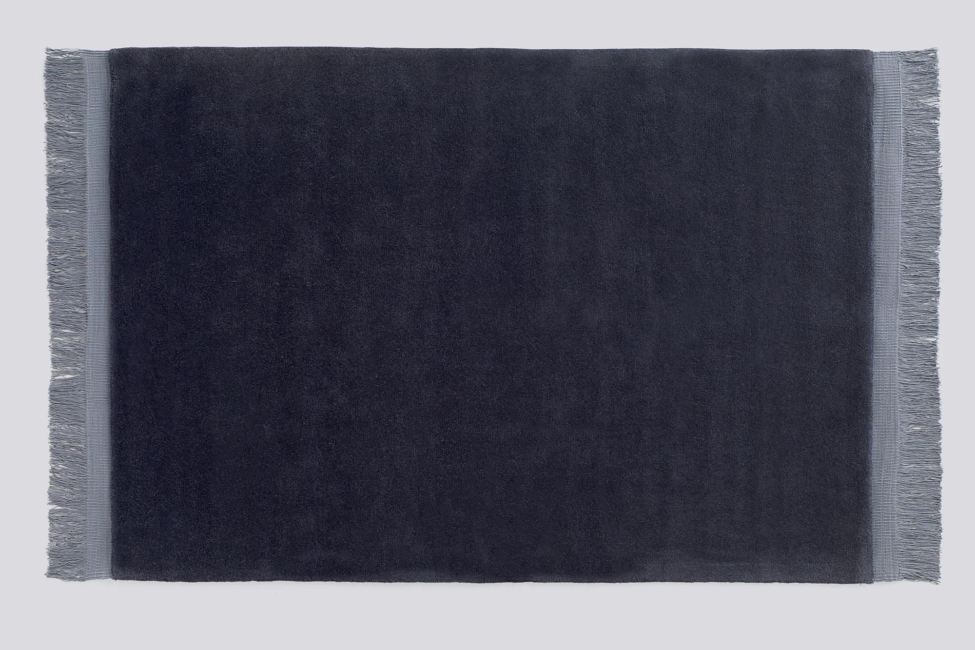 raw rug in Midnight Blue