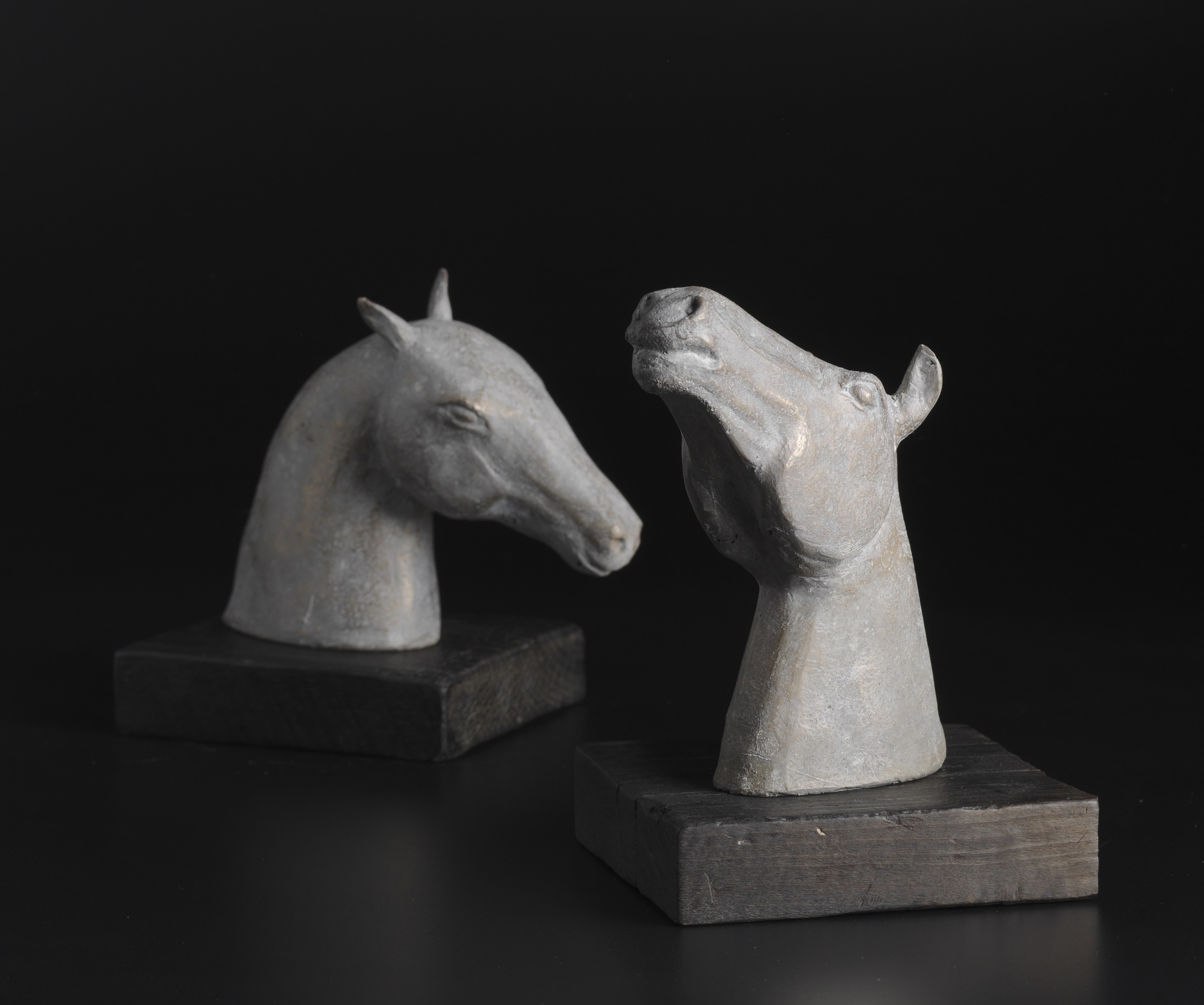 Bronze Horse Heads