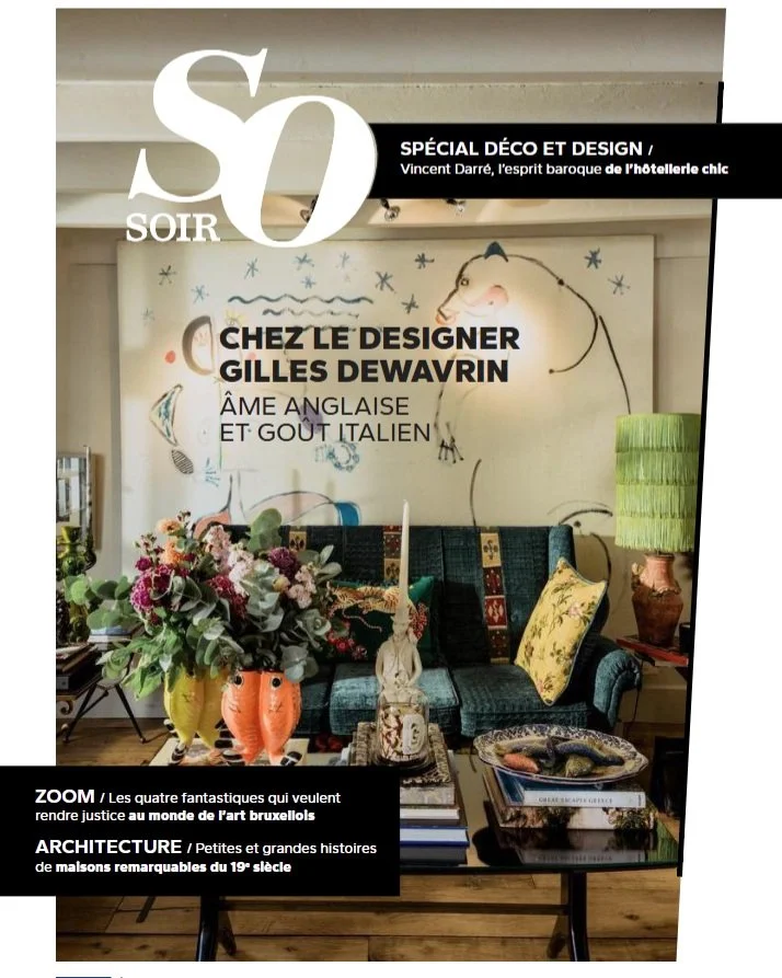 😍 COVER TIME 😍

La petite maison chaleureuse et boh&egrave;me du designer @gillesdewavrin on the cover of @sosoirmagazine .

@gillesdewavrin_univers 

#gillesdewavrin #sosoirmagazine #sophiecarreepr