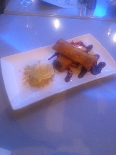 The Stage Door's Rolled French Toast - to die for!