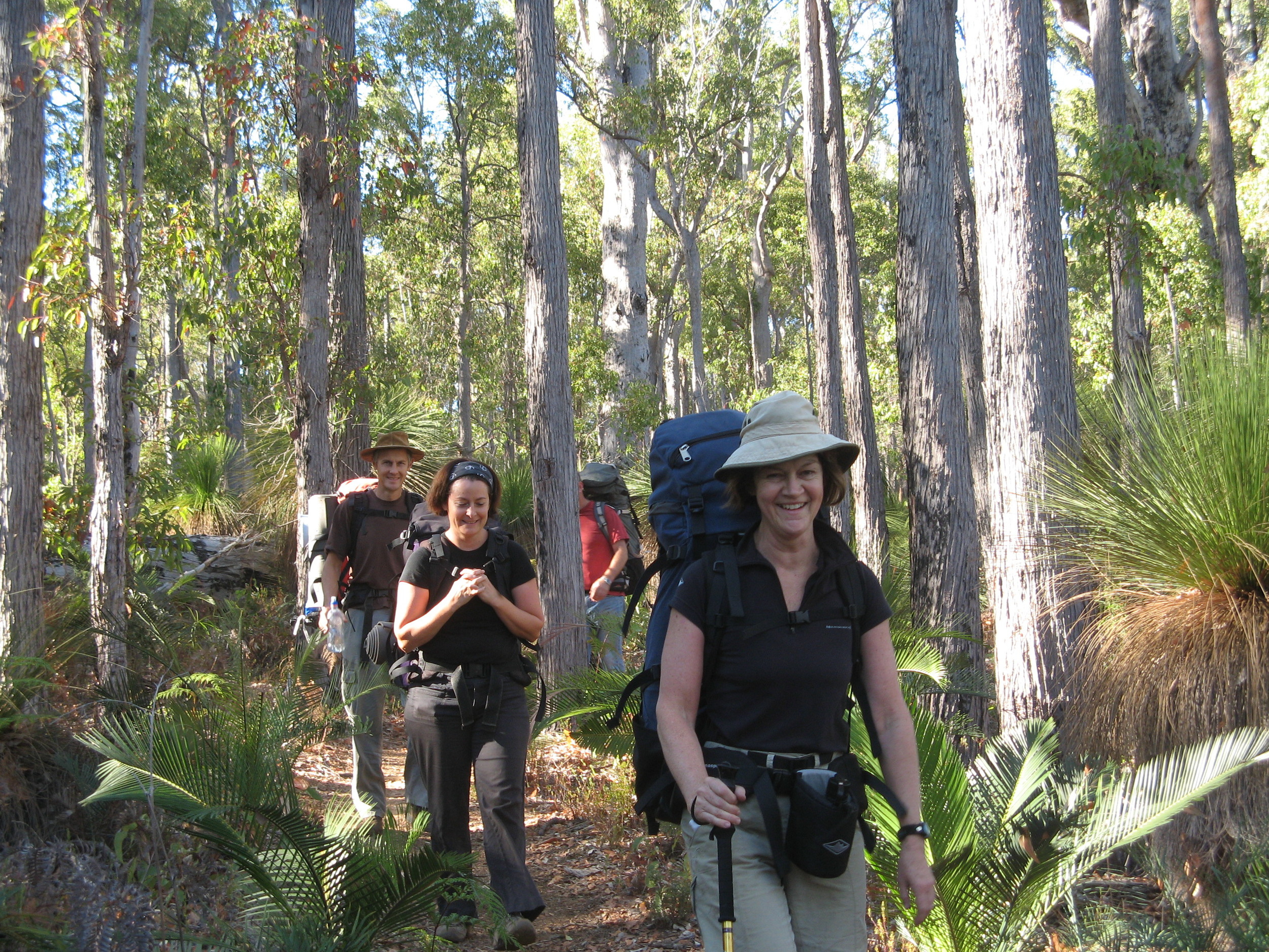 Walkers near Dwellingup