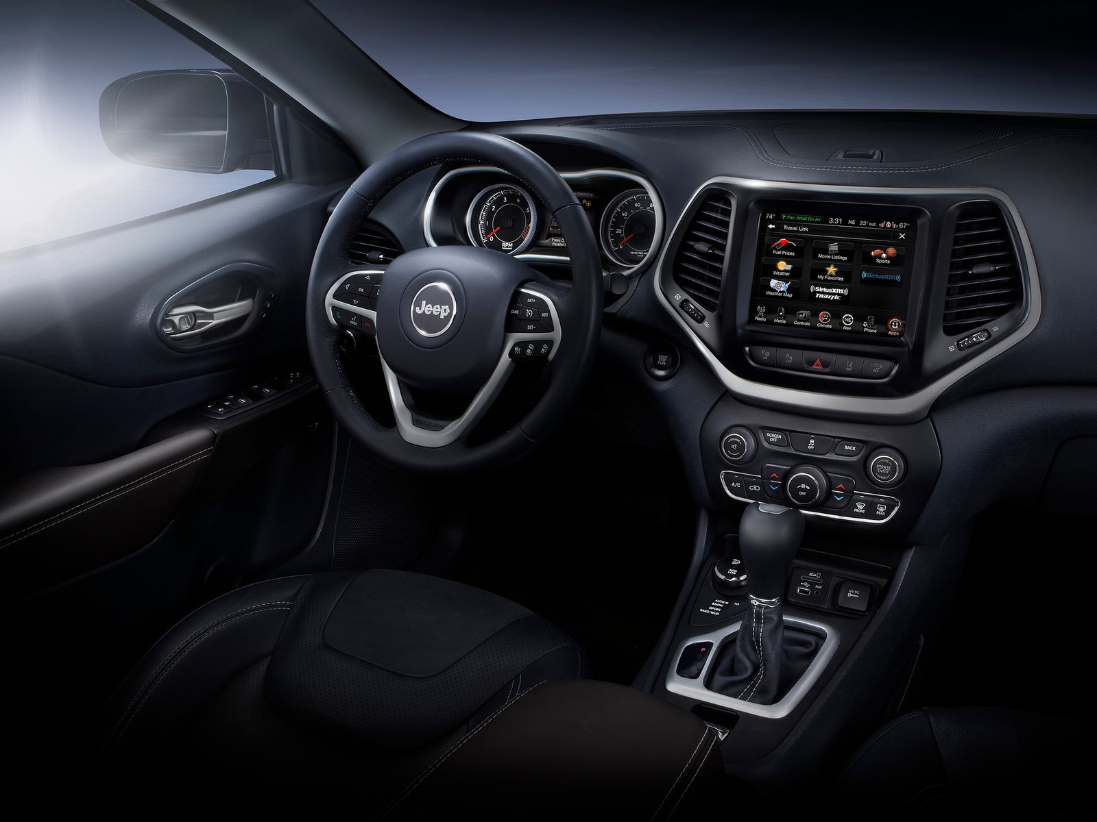 2014 Jeep Cherokee gauge design