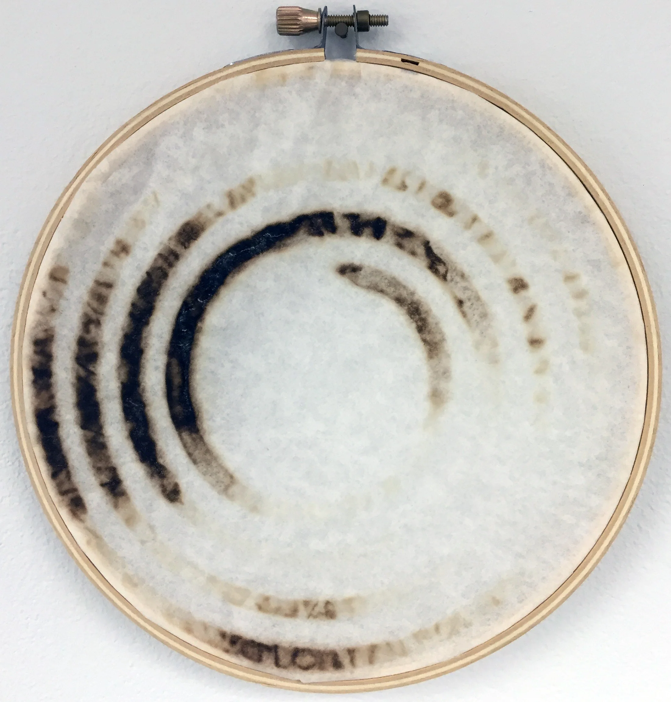 Scorched paper 6in. diameter