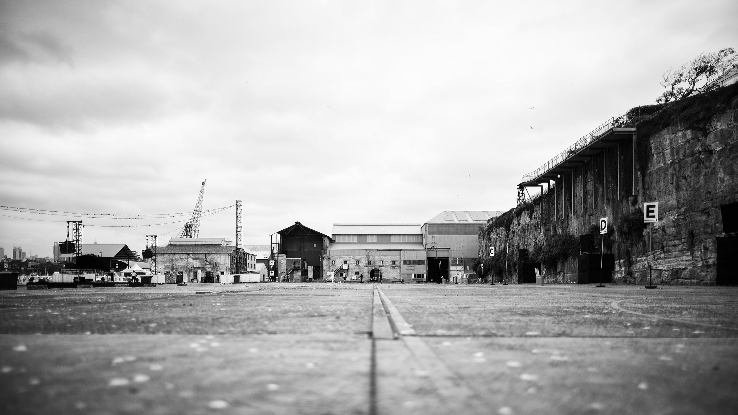 Diner en Blanc. Cockatoo Island