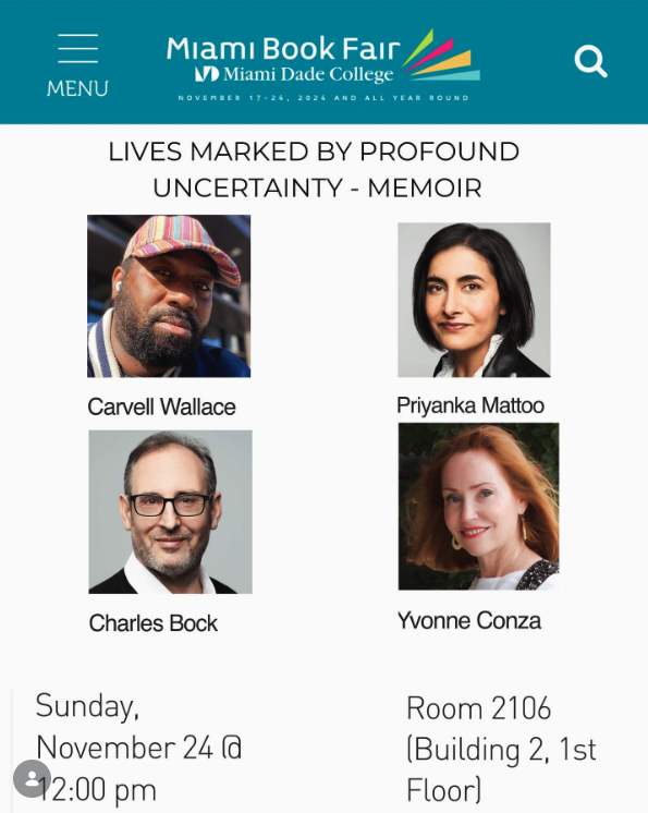 Miami Book Fair: Lives Marked by Profound Uncertainty 