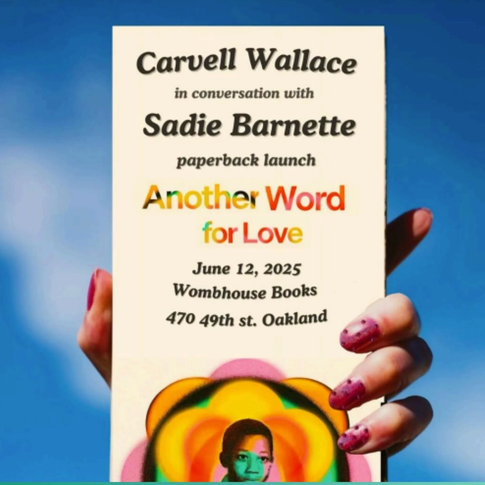 Another Word for love Paperback Launch 
