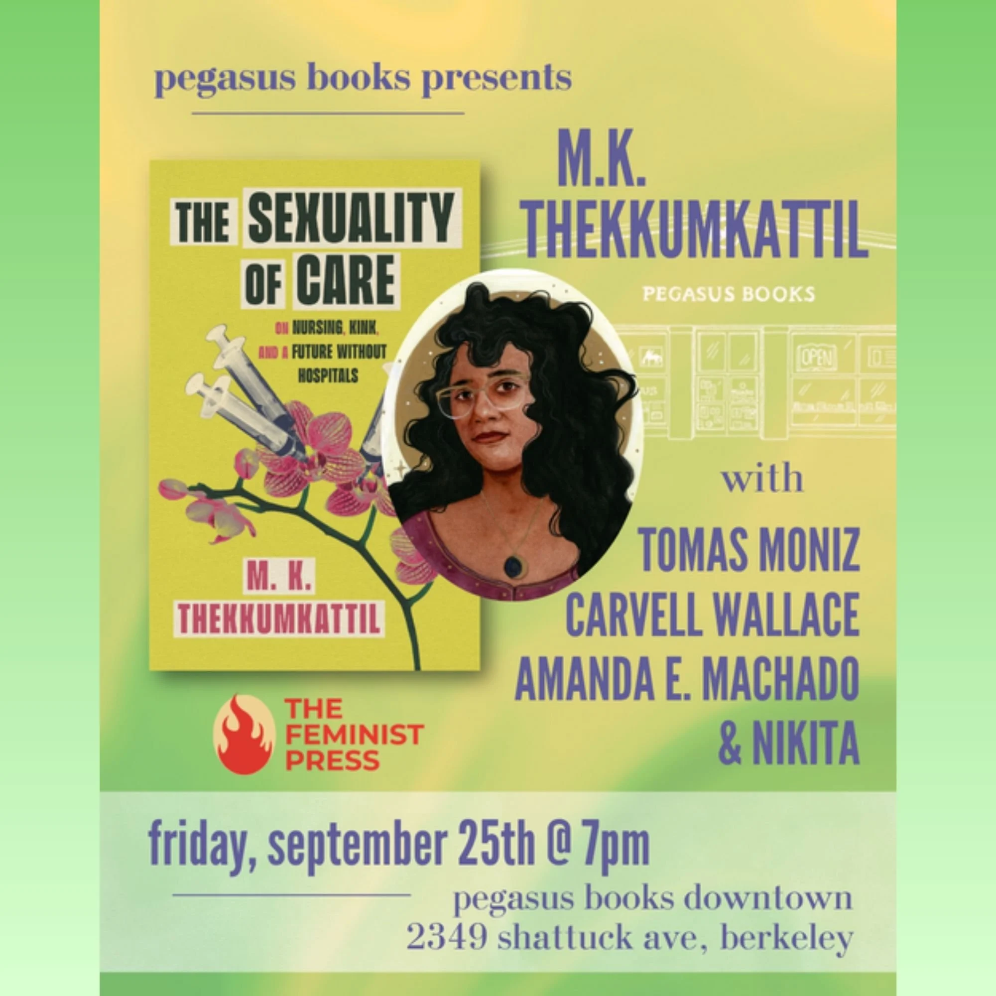 A Kinky Reading for Folsom with MK Thekkumkattil 