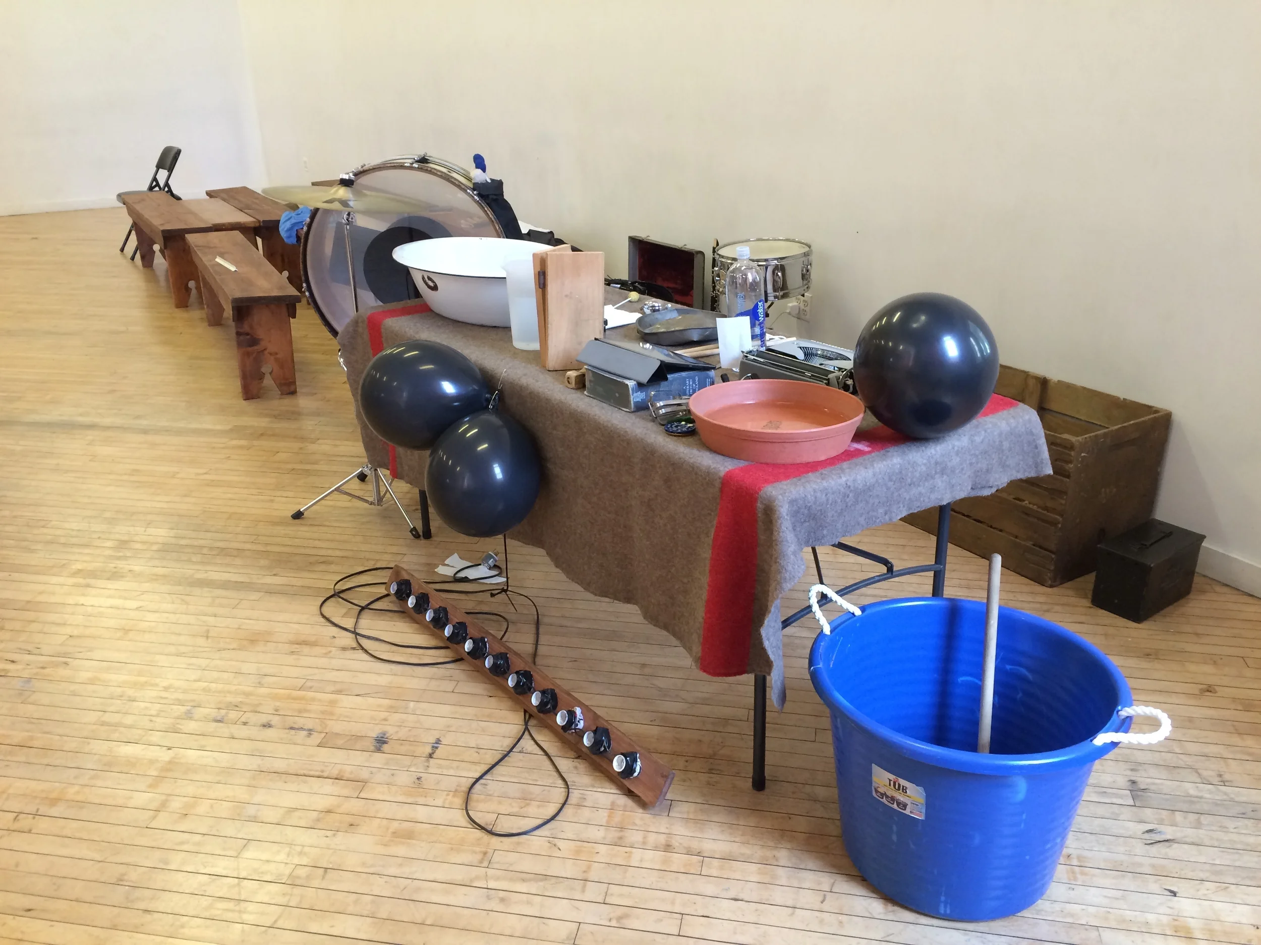 Sound effects table