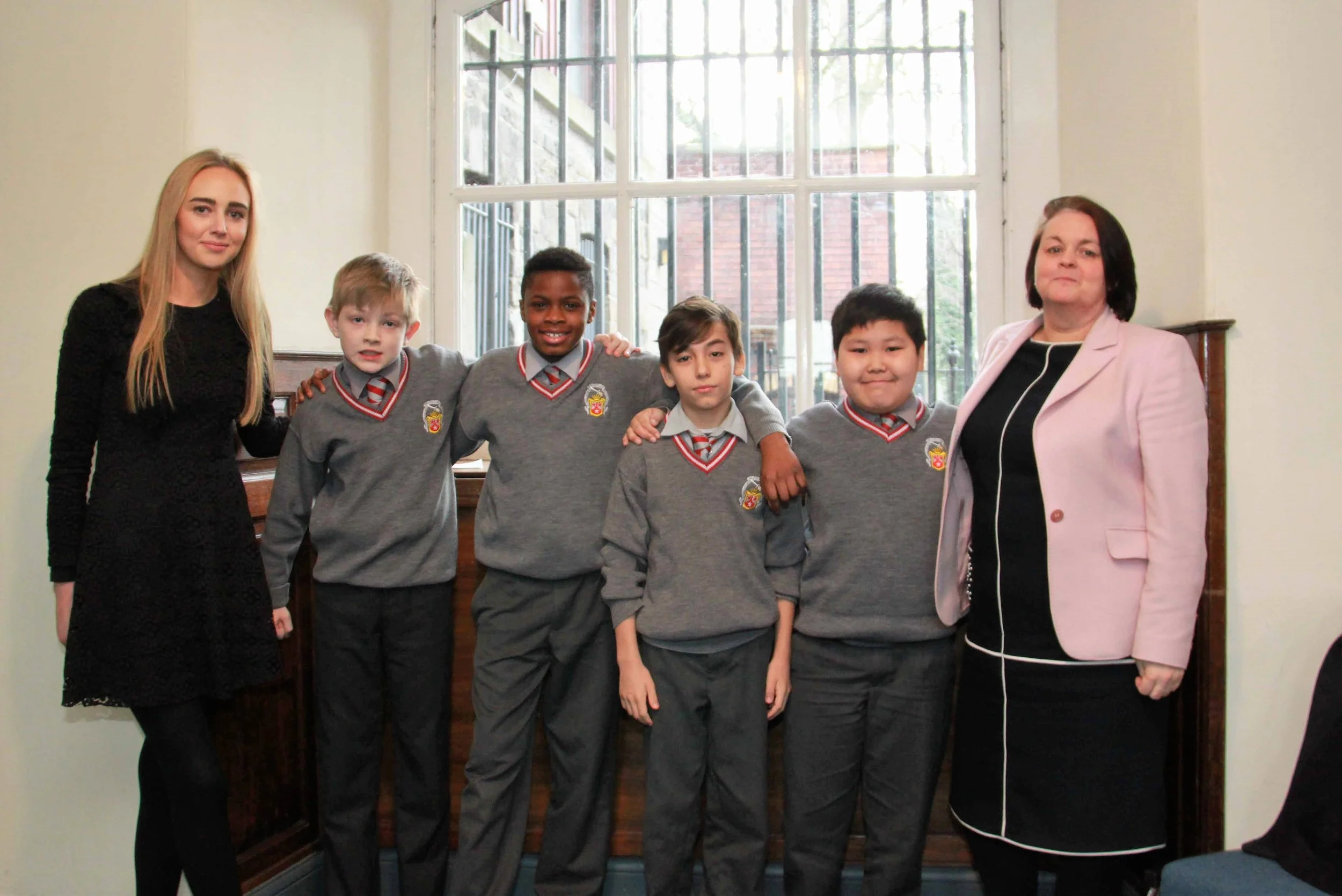 St Endas and their mentors from McCann Fitzgerald