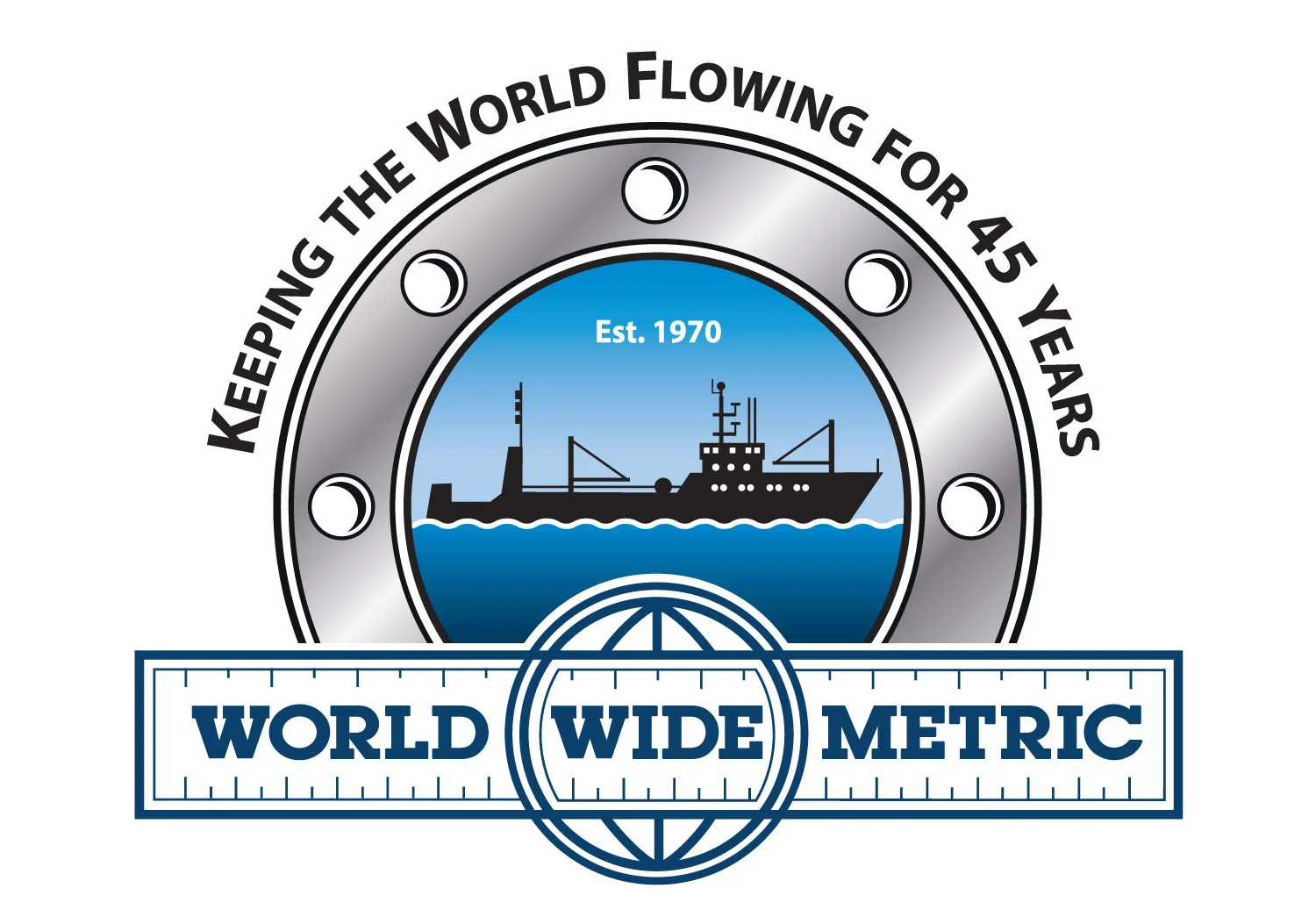 Project Spotlight: World Wide Metric - 45th Anniversary Commemorative Logo