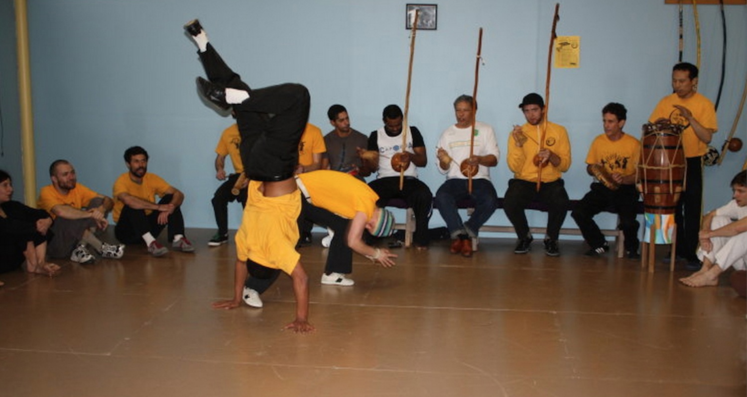   THE WORLD DANCE PROJECT    Capoeira from Brazil with Mestre Silvinho&nbsp; February&nbsp;2015  