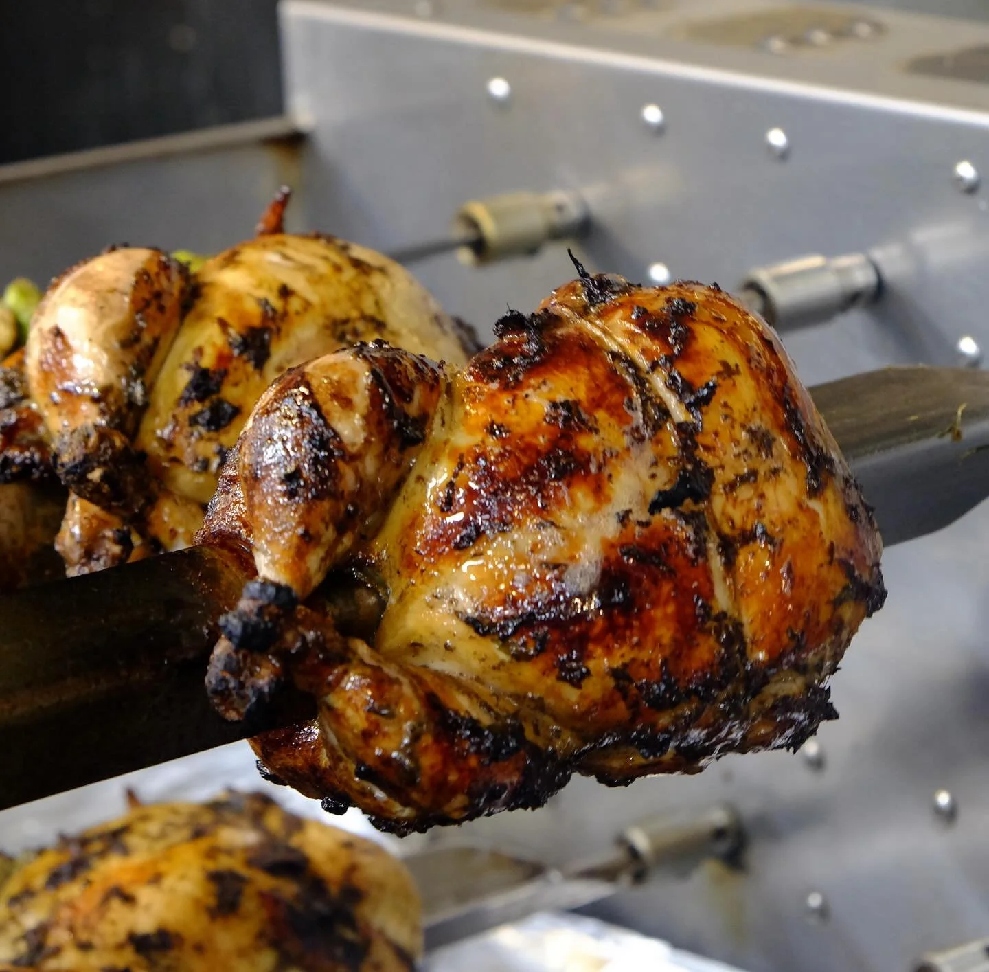 JUICY JERK FOREVAA ❤️&zwj;🔥

Our famous Juicy Jerk chicken is marinated in our signature jerk paste, smoked in house, then roasted on a rotisserie, basting in its own juices 💦

Come reunite with a Toronto classic dish! Book your tables at patoistor