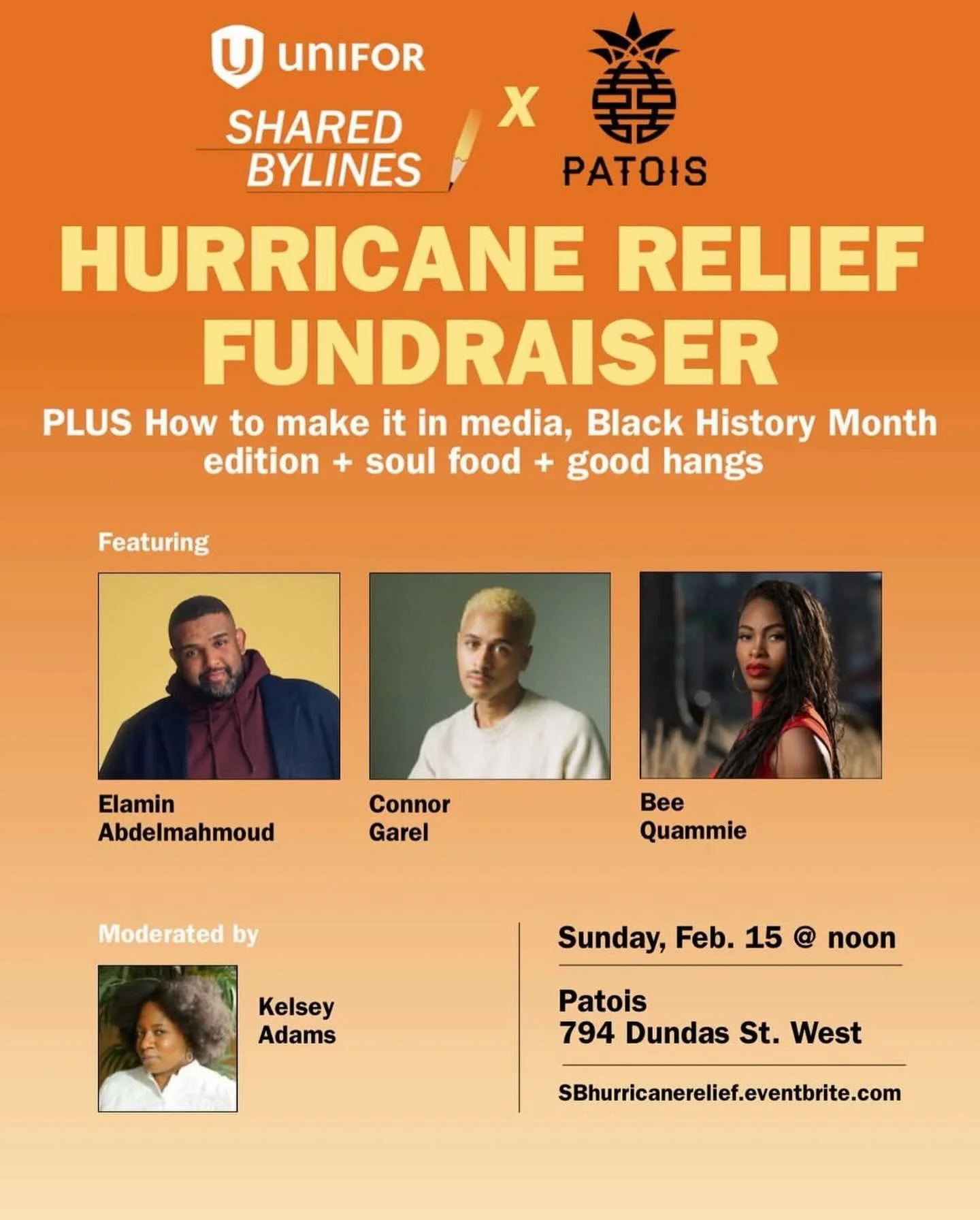 Pull up this Sunday! 12 pm ! 

Proud to have our friends at @sharedbylines in house for a Hurricane Relief Fundraiser ❤️

Months after the disaster, financial support is still needed in devastated countries such as Jamaica, Cuba, Haiti, and Dominican