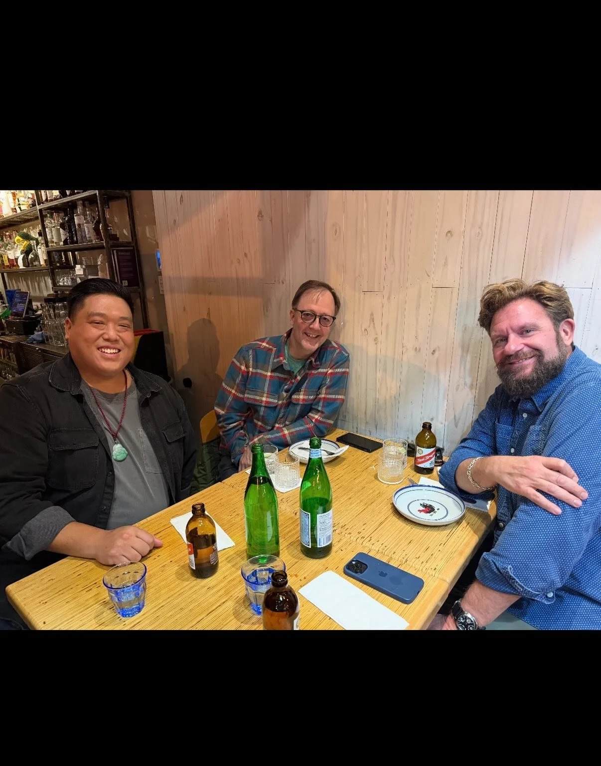 LEGENDS IN THE HOUSE @wyliedufresne @cimarustila 

When I worked at The Fat Duck, there were a handful of chefs we all paid attention to.
One of the pre-eminent ones for me was Wylie Dufresne.

While everyone on that list was doing incredible things,