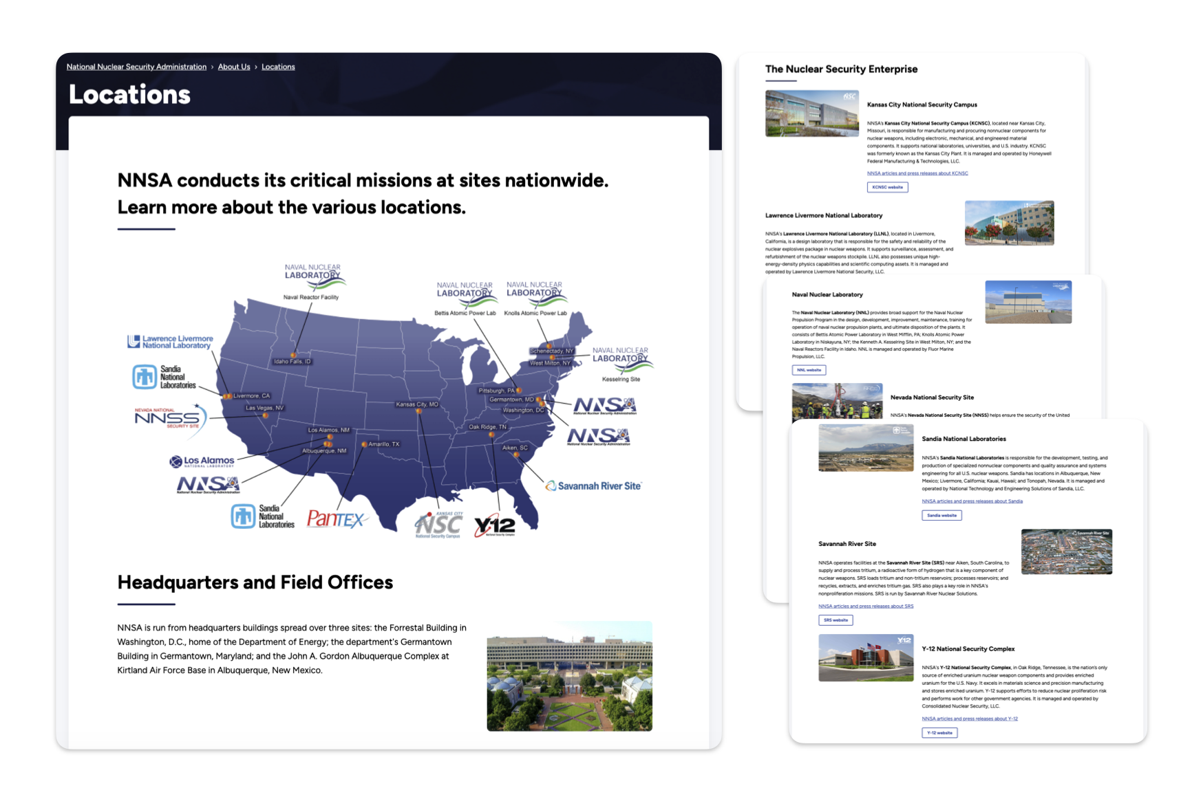 energy.gov/nnsa/locations