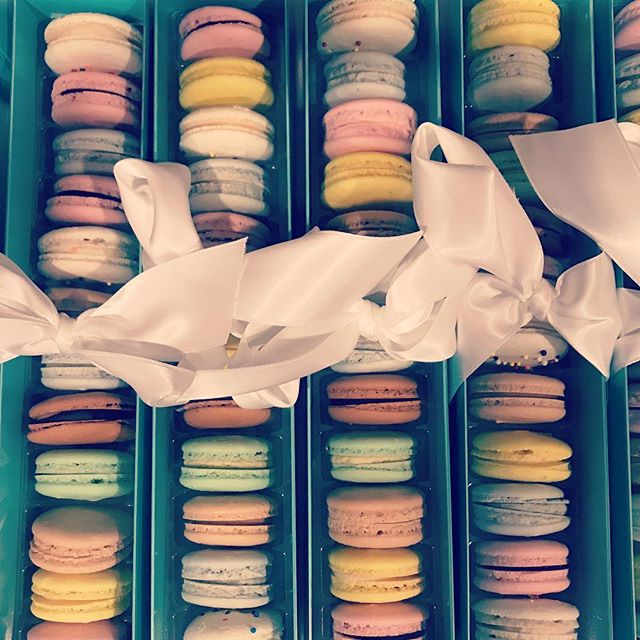 And 600 #macarons later! This week there will be some happiness spread around #Nashville