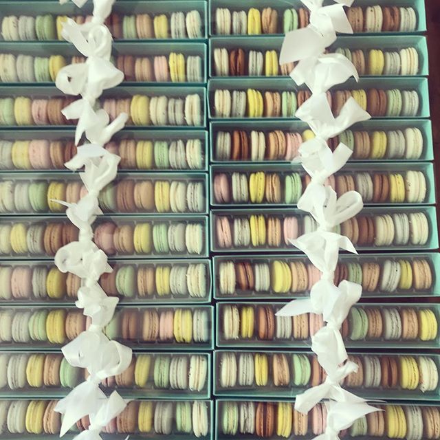 Who wouldn&rsquo;t love this as a gift! #macarons