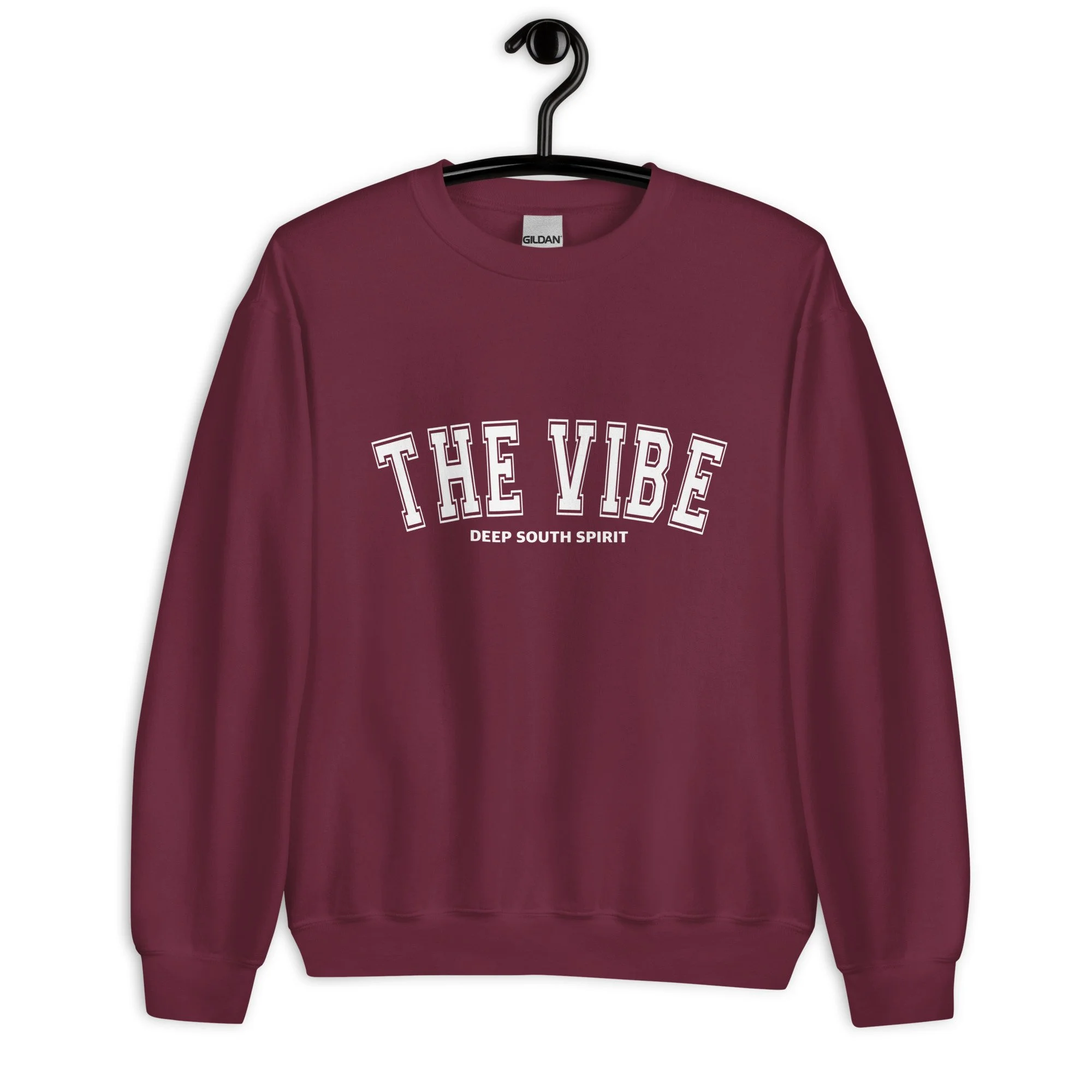 unisex-crew-neck-sweatshirt-maroon-front-6754a53ad64fb.jpg