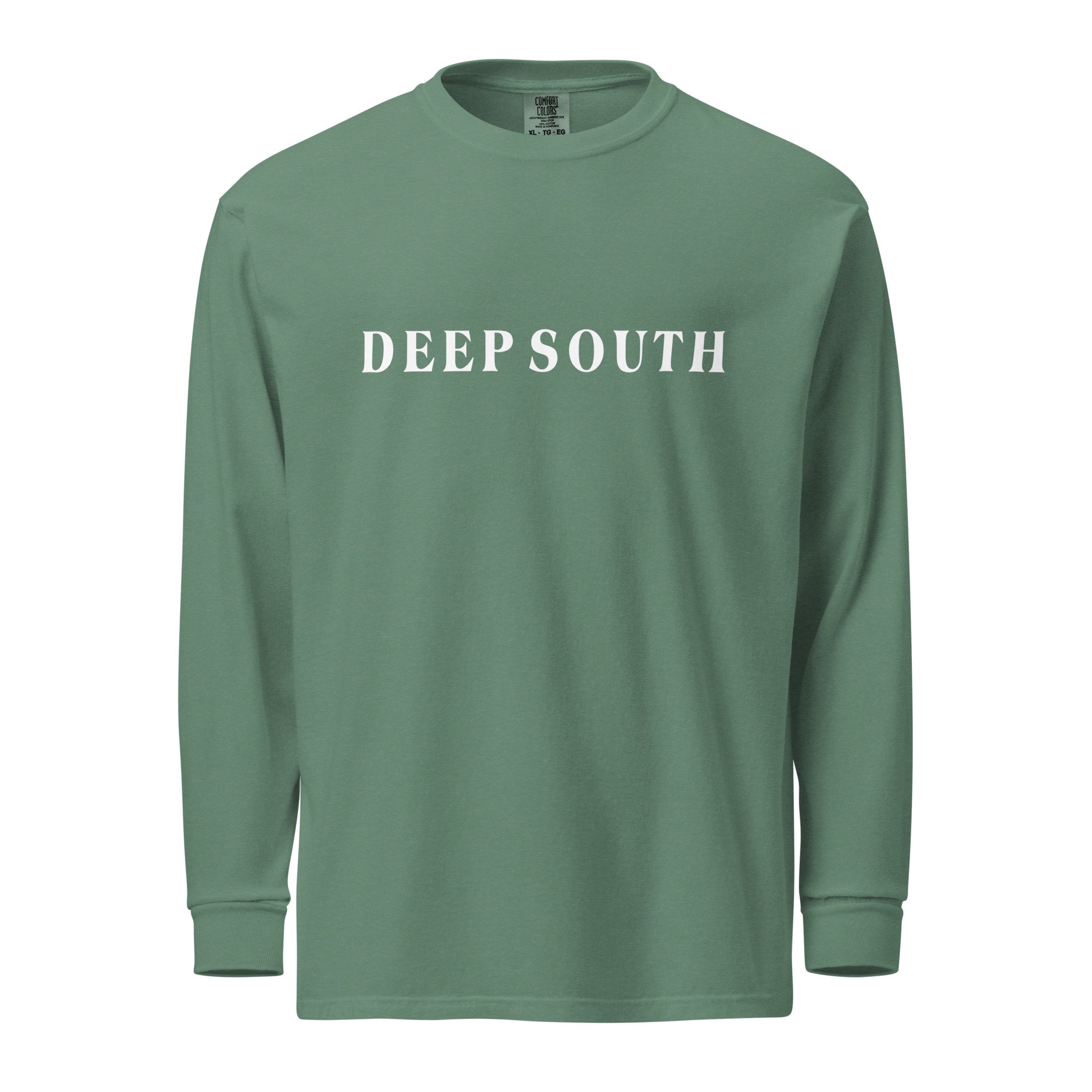 unisex-garment-dyed-heavyweight-long-sleeve-shirt-light-green-front-6754c21bb3bb8.jpg