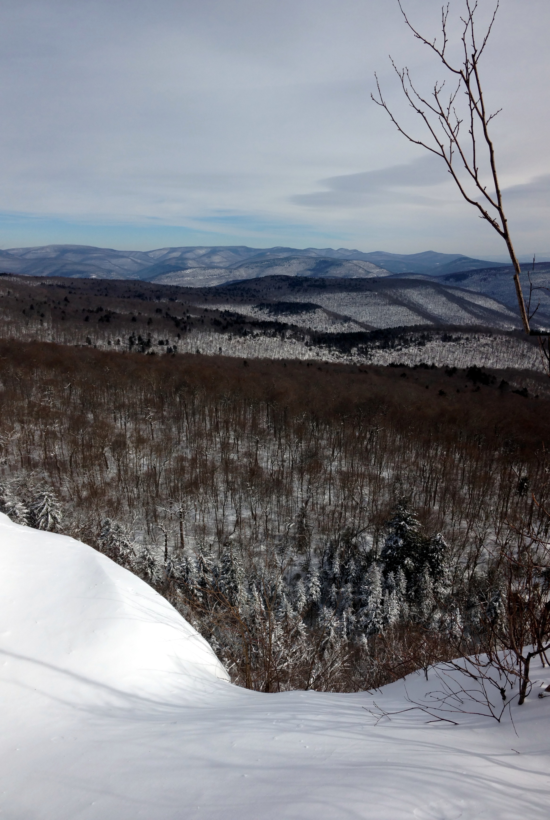 View from Giant Ledge toward Woodland Valley