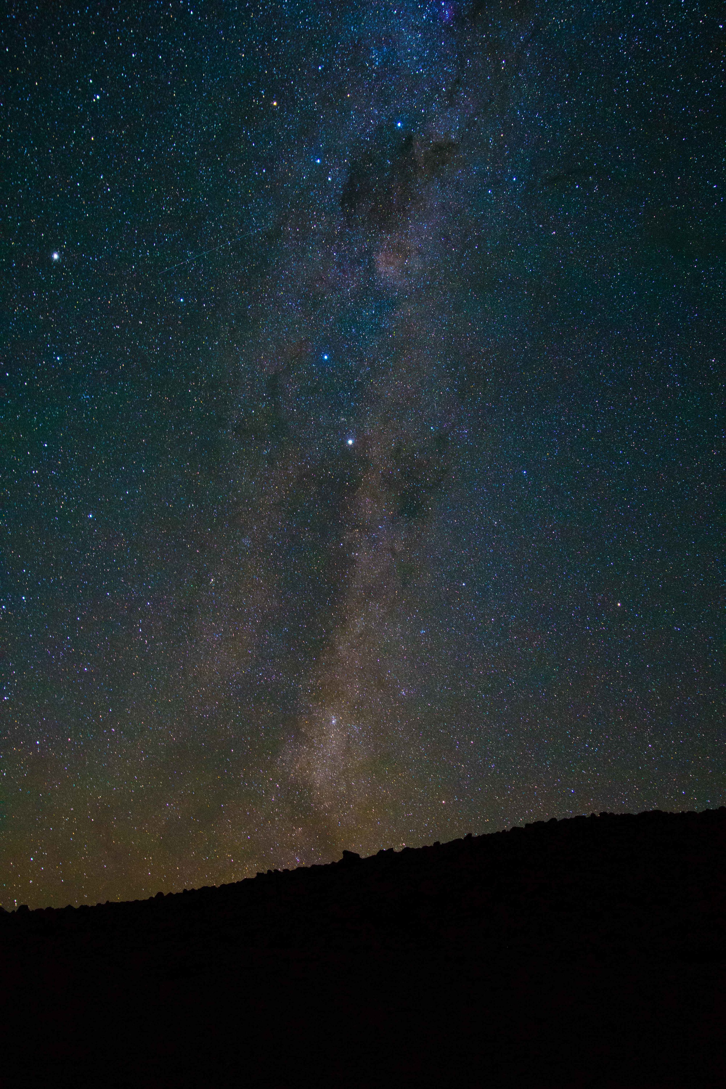 Milky Way Shot from High Camp on Volcán Maipo, Argentina/Chile - 12,005' (3,659m)