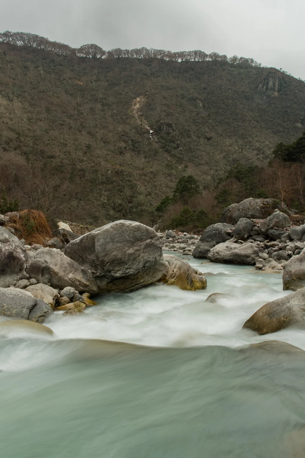 The Dudh Koshi River below Phortse