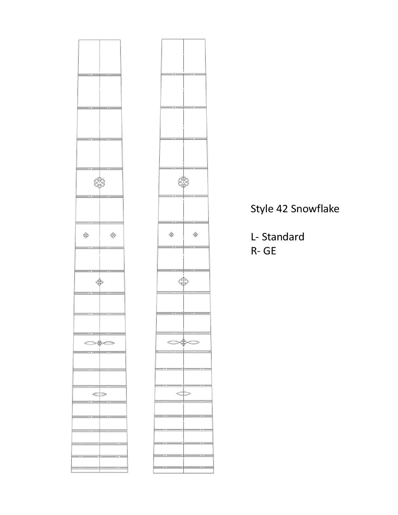 42 Style Snowflakes