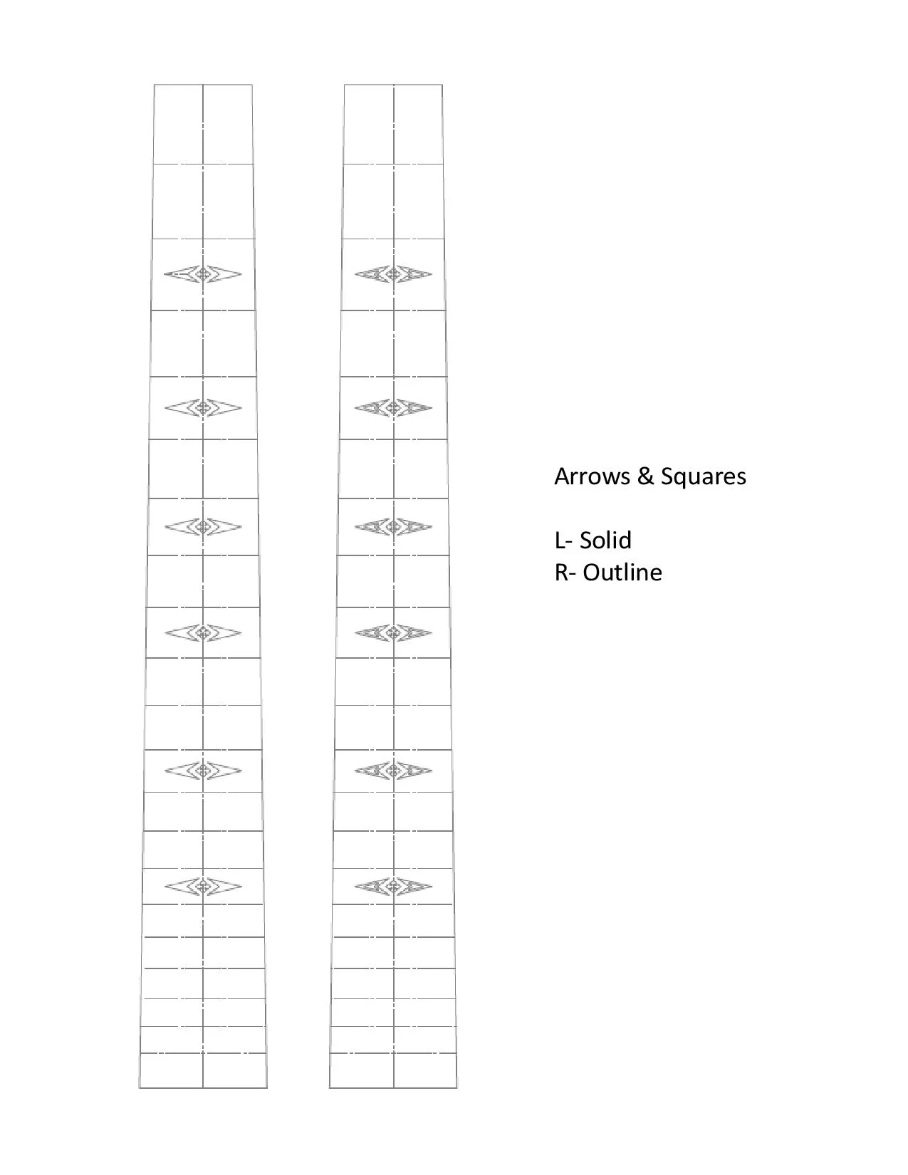 Arrows &amp; Squares