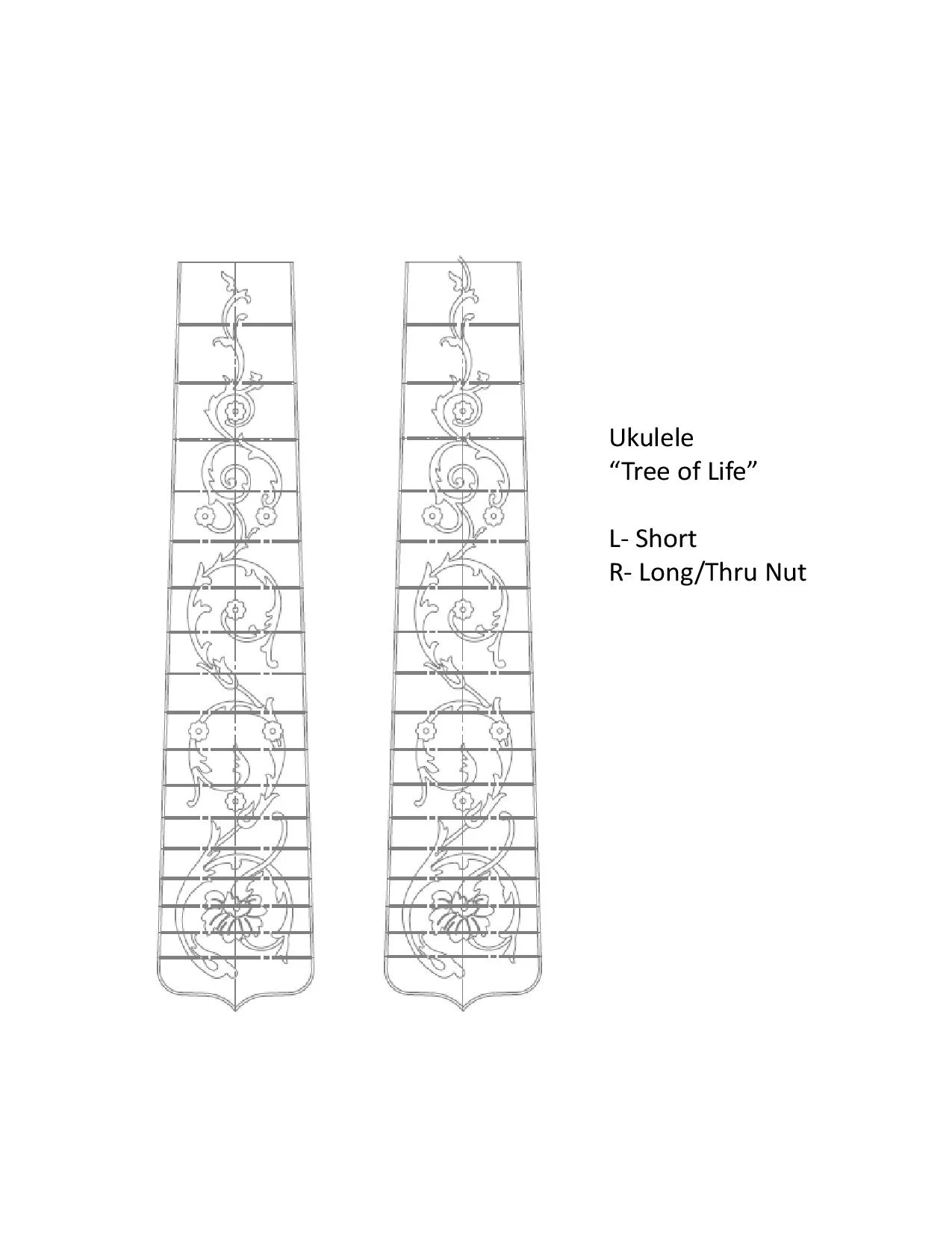 Ukulele "Tree of Life"