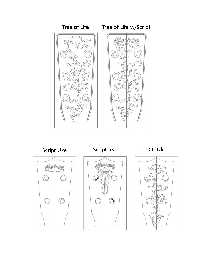 Tree of Life &amp; Uke Inlay