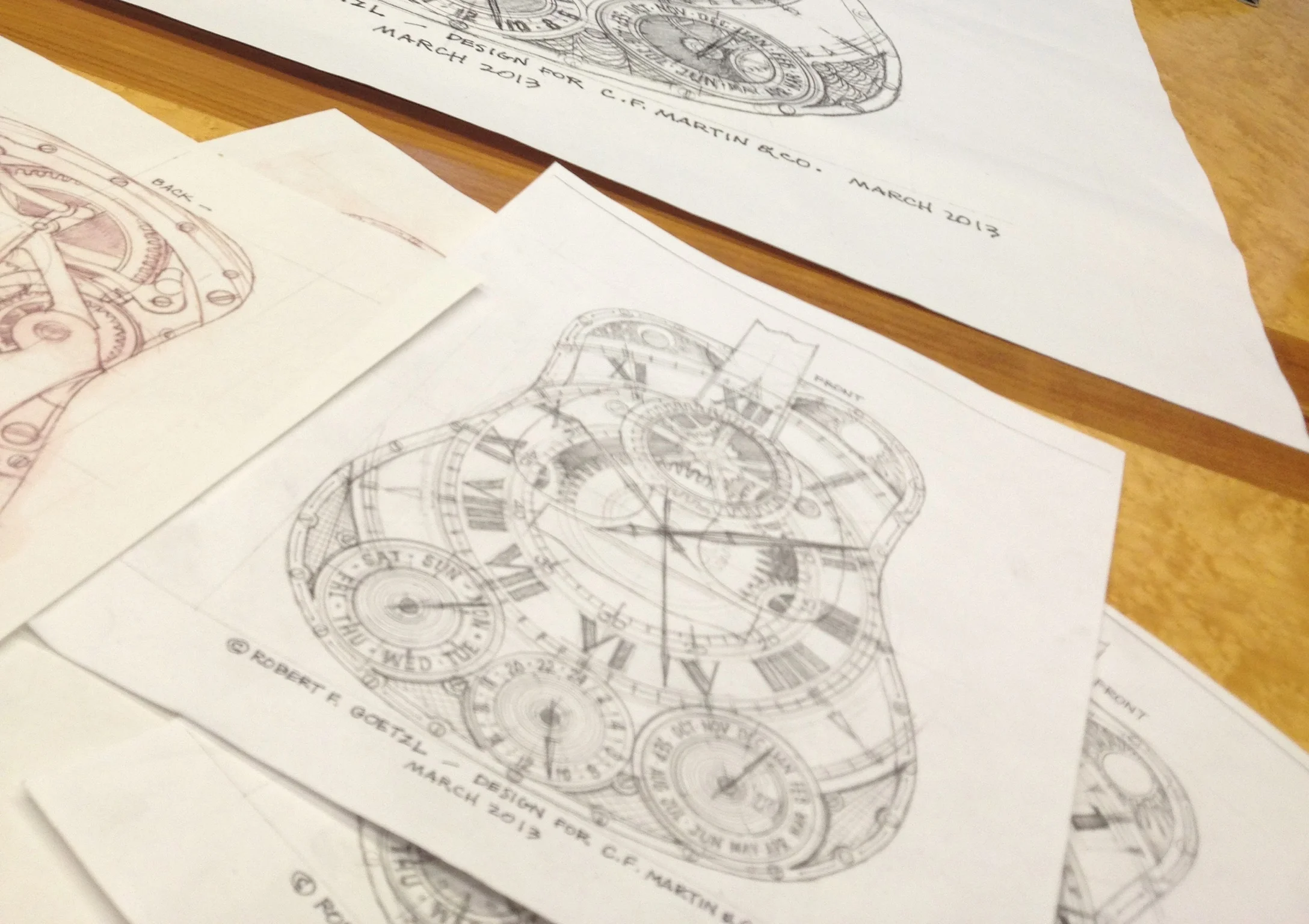  first round of artistic drafts to assist further collaboration with an expanding group of partners. 