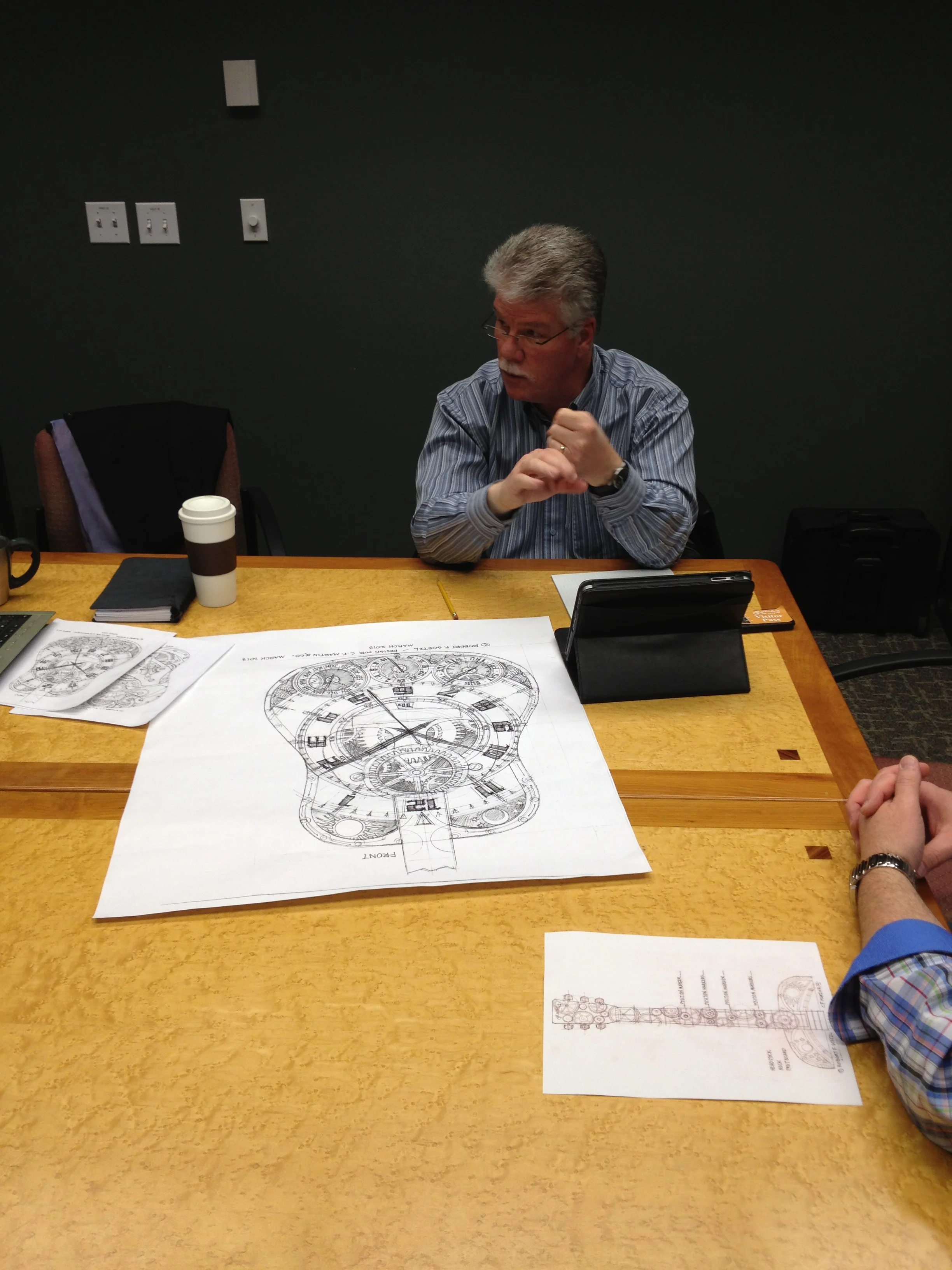  Roland Murphy of RGM Watches explains how our quest to incorporate credible elements of watch building into a platform this large will present special challenges for the design and build teams. 