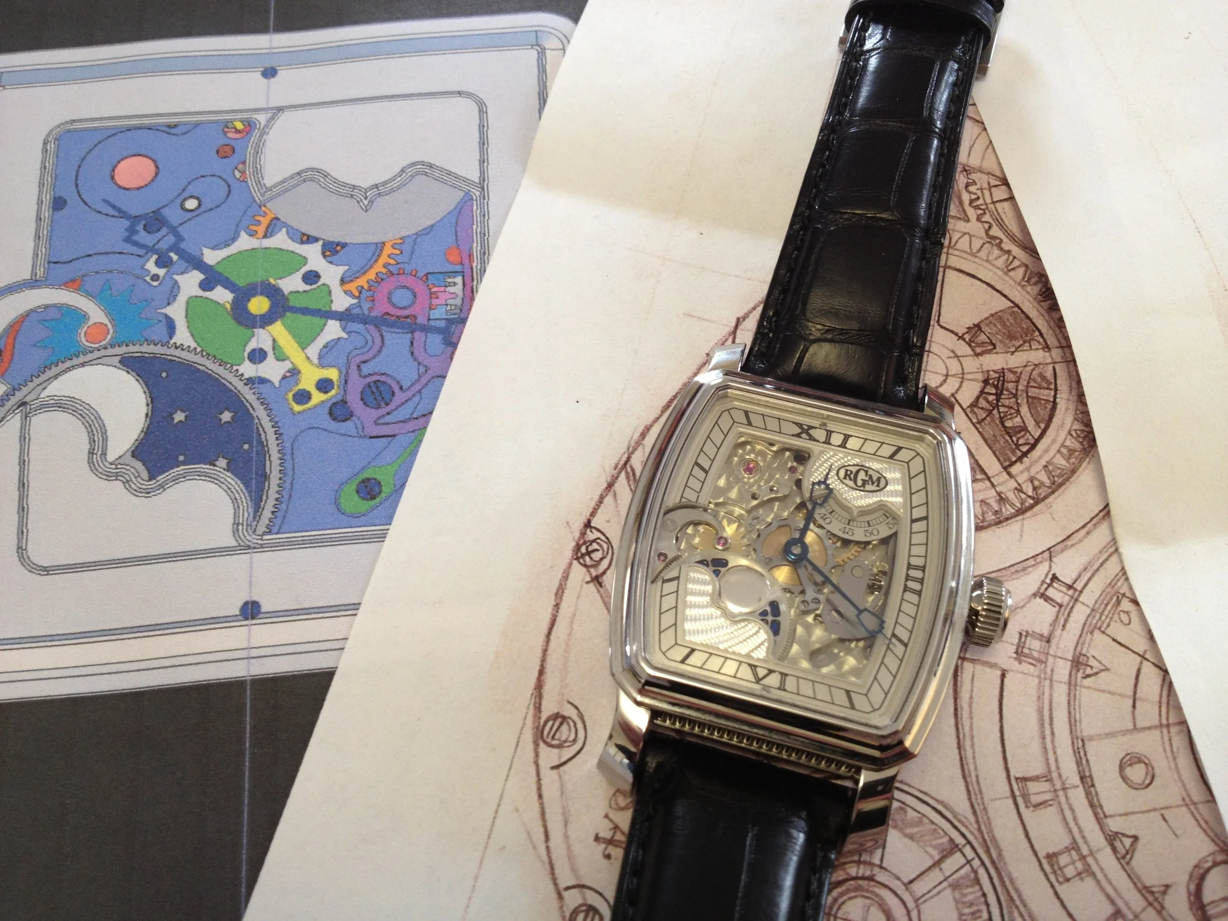  Creating a hybrid mechanical movement from a proven power train. 