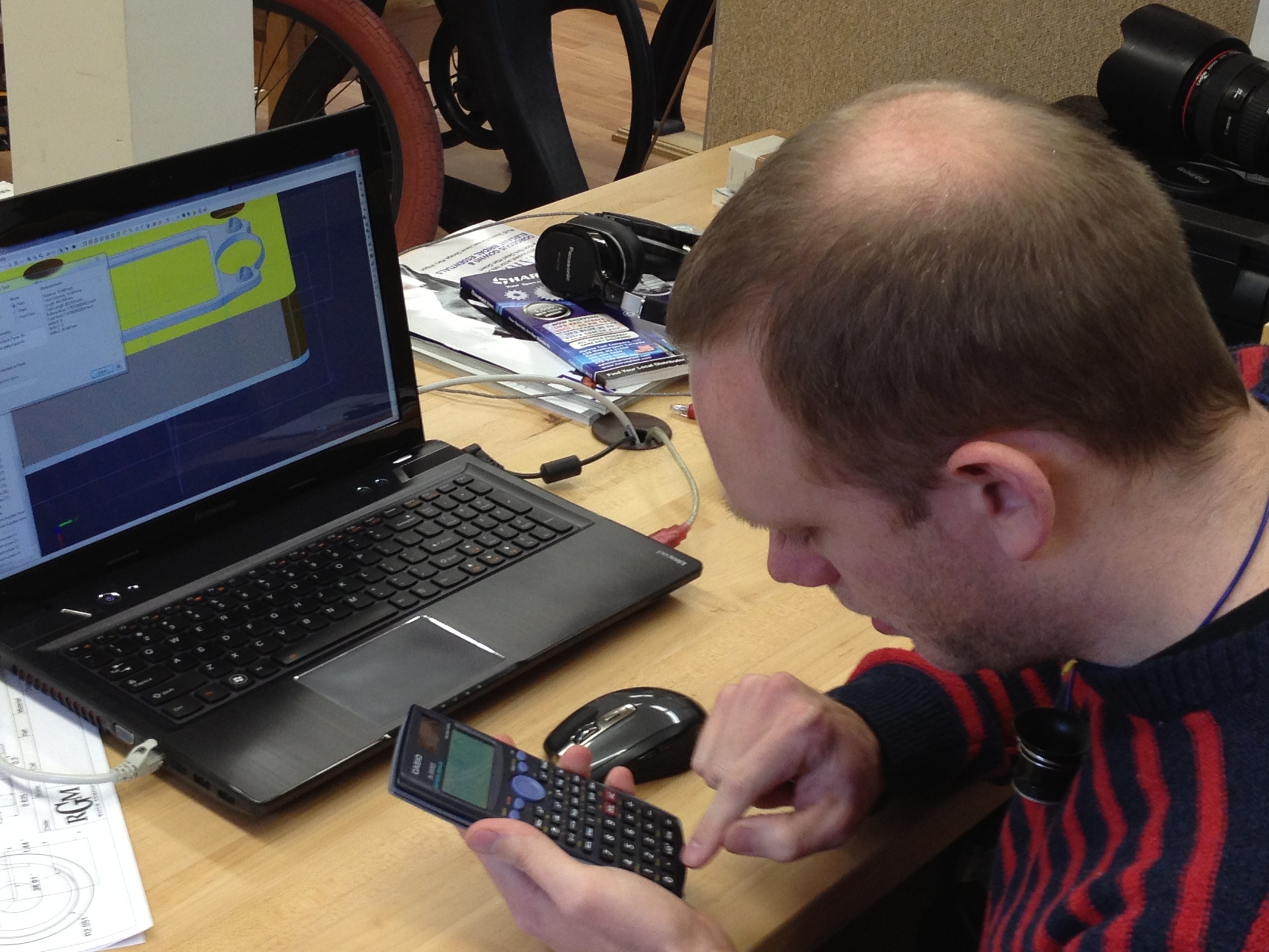  Calculations, calculations, calculations.&nbsp; Measure often because we only hope to cut once. 