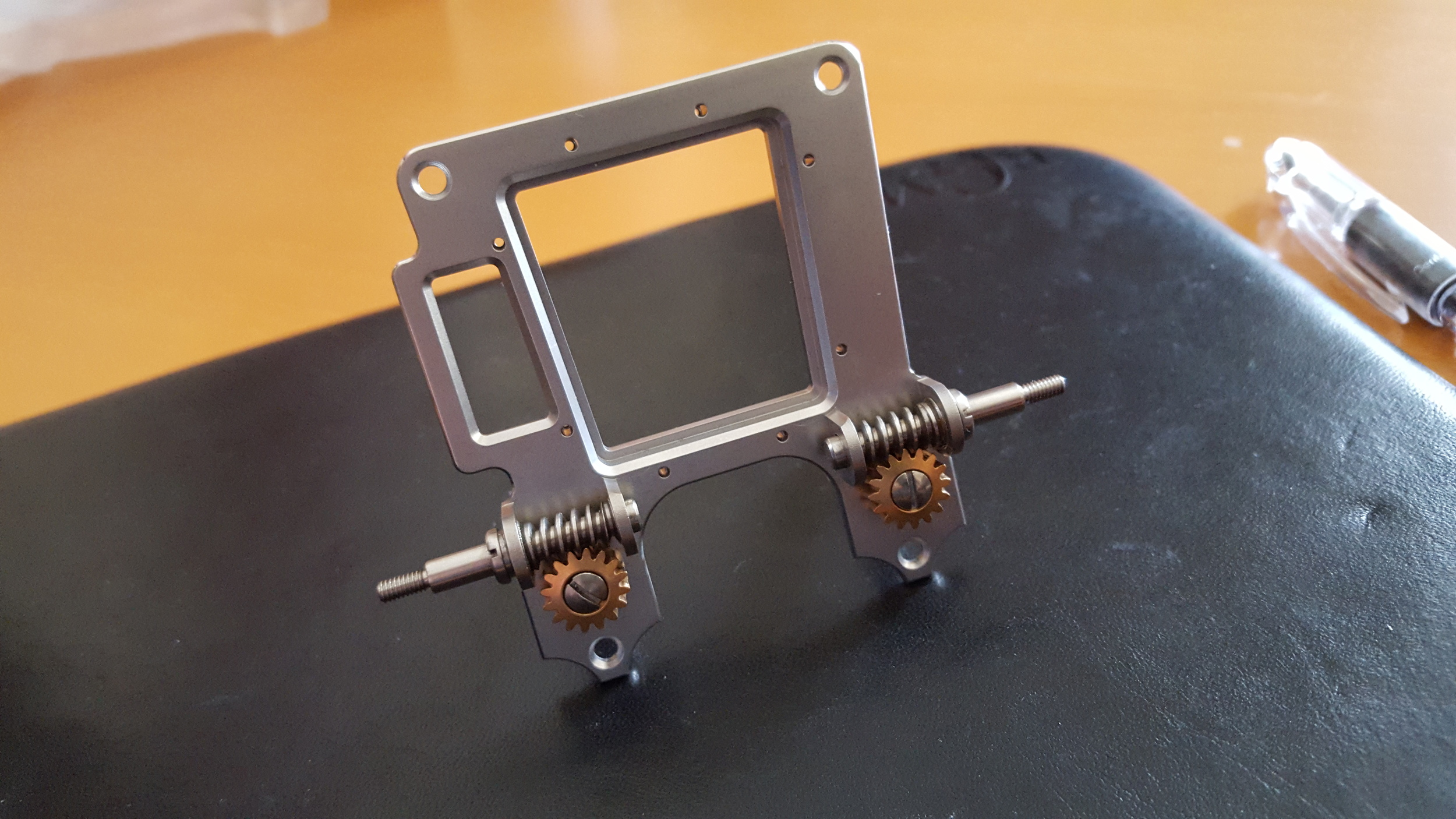 World's first purpose built watch case designed to follow the iconic C.F. Martin head stock profile.