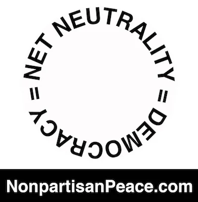 Net Neutrality = Democracy Gloria Steinem Jennifer Elster @Nonpartisan Peace dotcom 400.jpg
