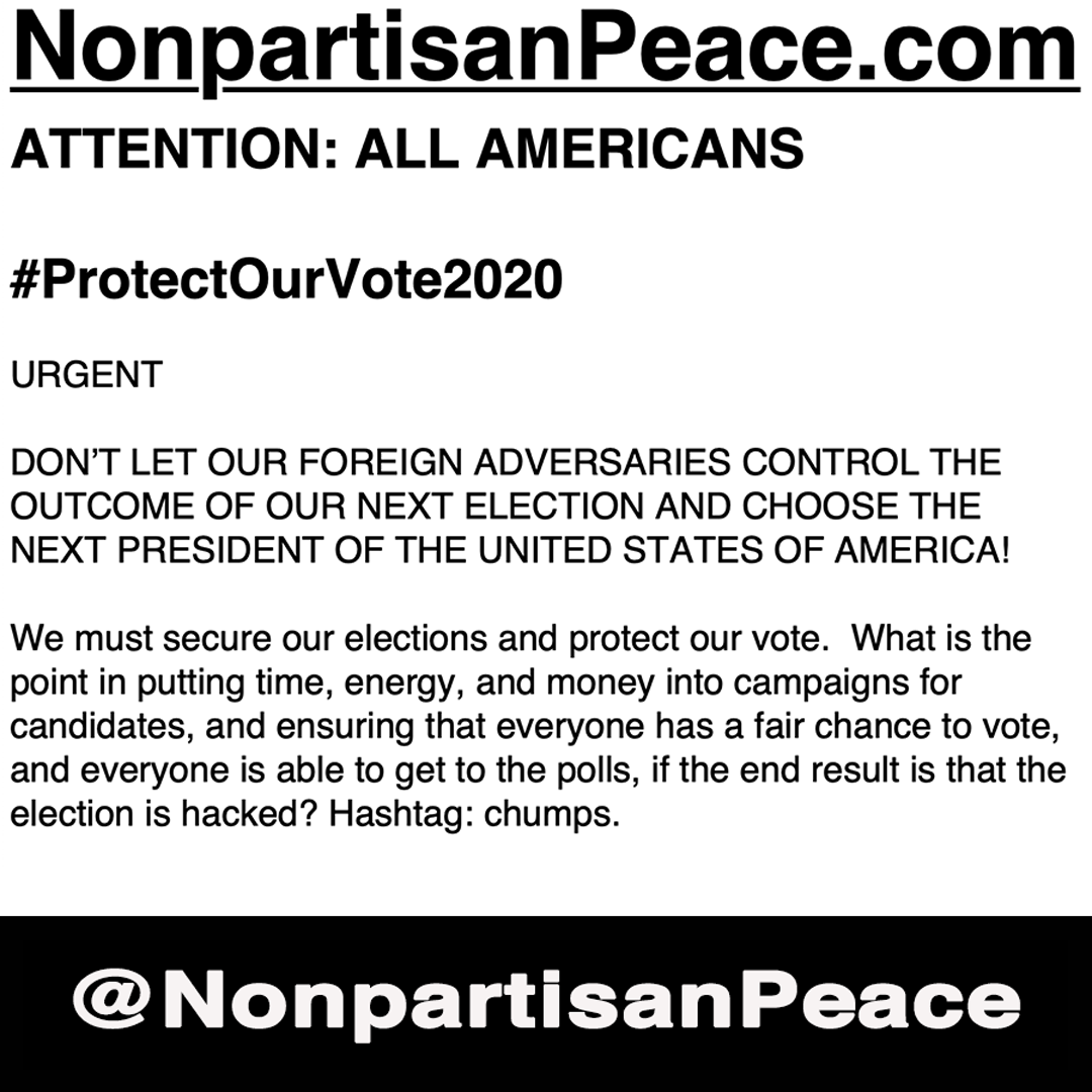 #ProtectOurVote2020 NonpartisanPeace Social Post No1.png