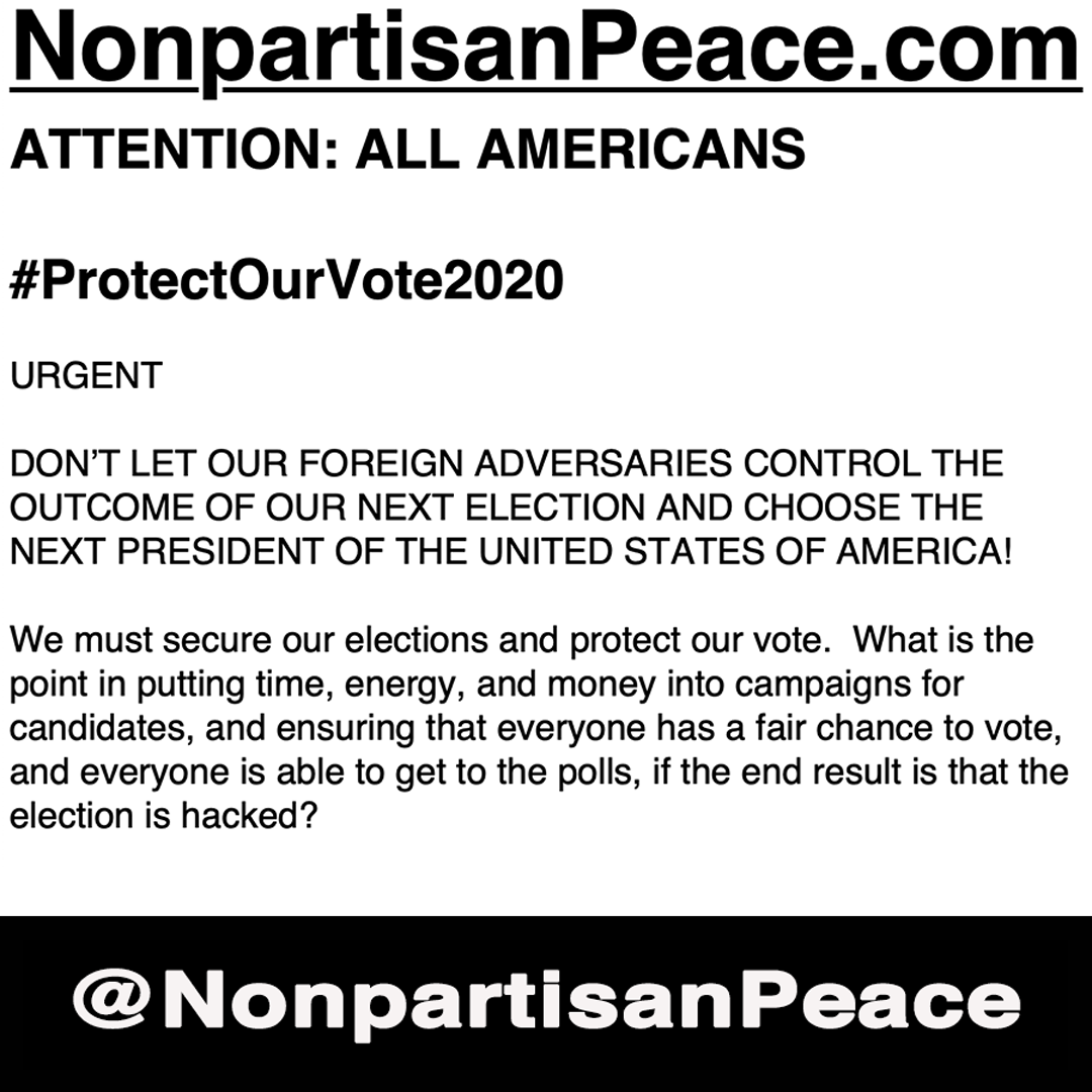 Jennifer Elster, The Development Underground, Filmmaker, Activist, Activism, Nonpartisan Peace, #ProtectOurVote2020 , Social Justice, Election Hacking  (Copy)