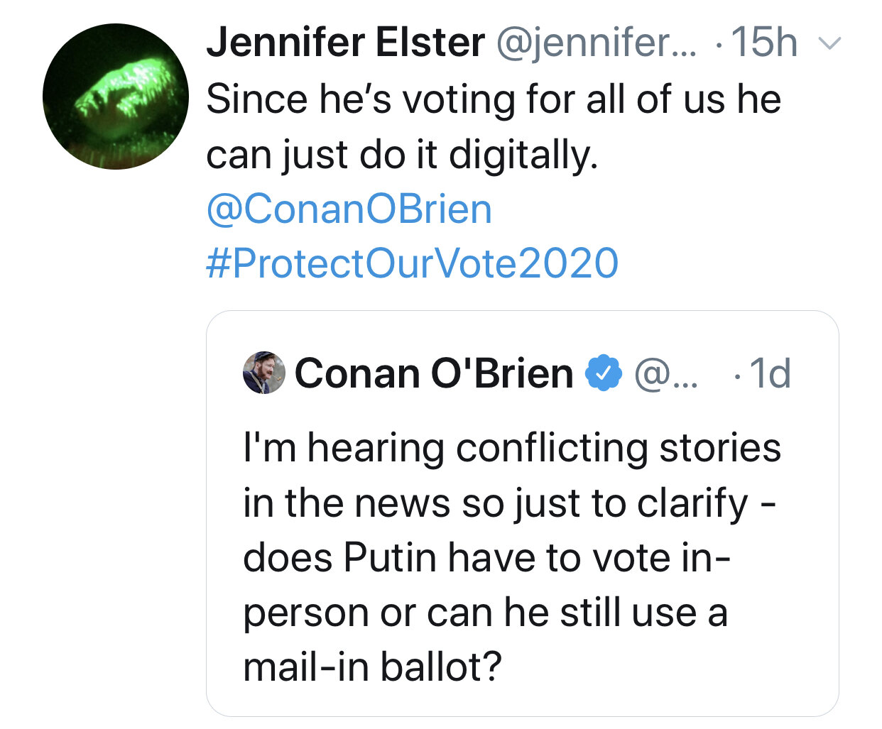 Jennifer Elster Response to Conan O'Brien #ProtectOurVote2020.jpg