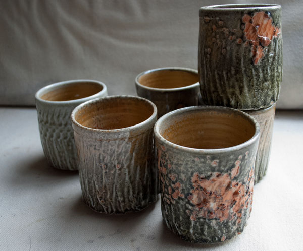 Set of shino cups