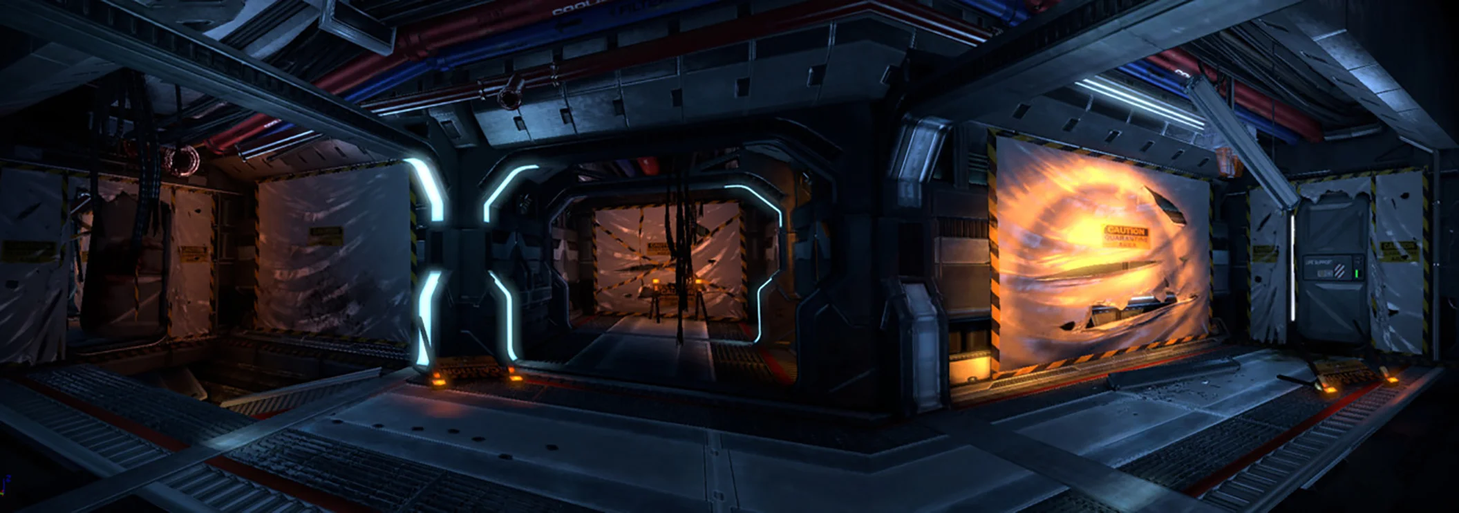 This junction was one of the first areas we introduced these meshes in to prove out the new Sulaco interiors