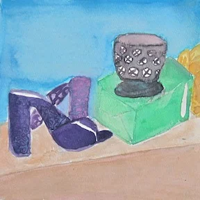 EC-Grade 8 Watercolor Still-life