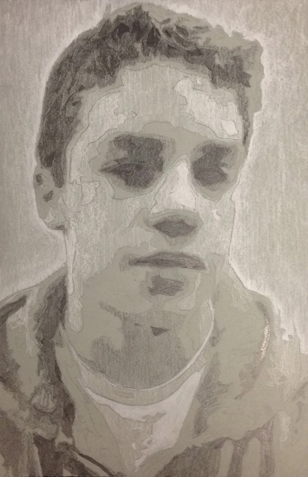AG-Grade 8 Posterized Self-Portrait