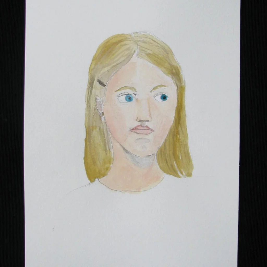 AMG-Grade 5 Watercolor Self-Portrait