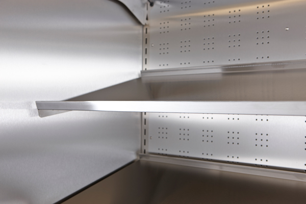 High-quality stainless steel shelves