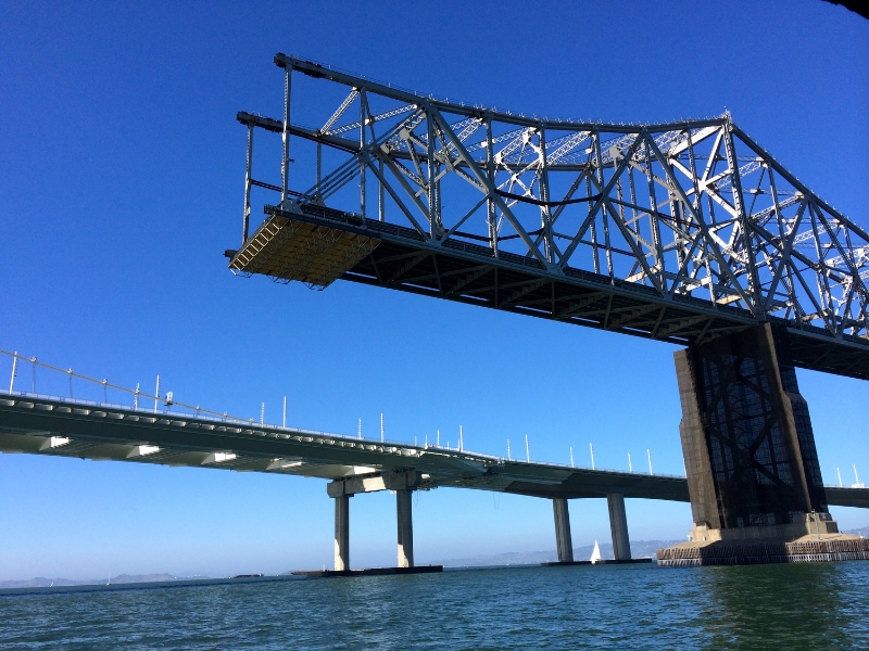 Old bridge, new bridge.