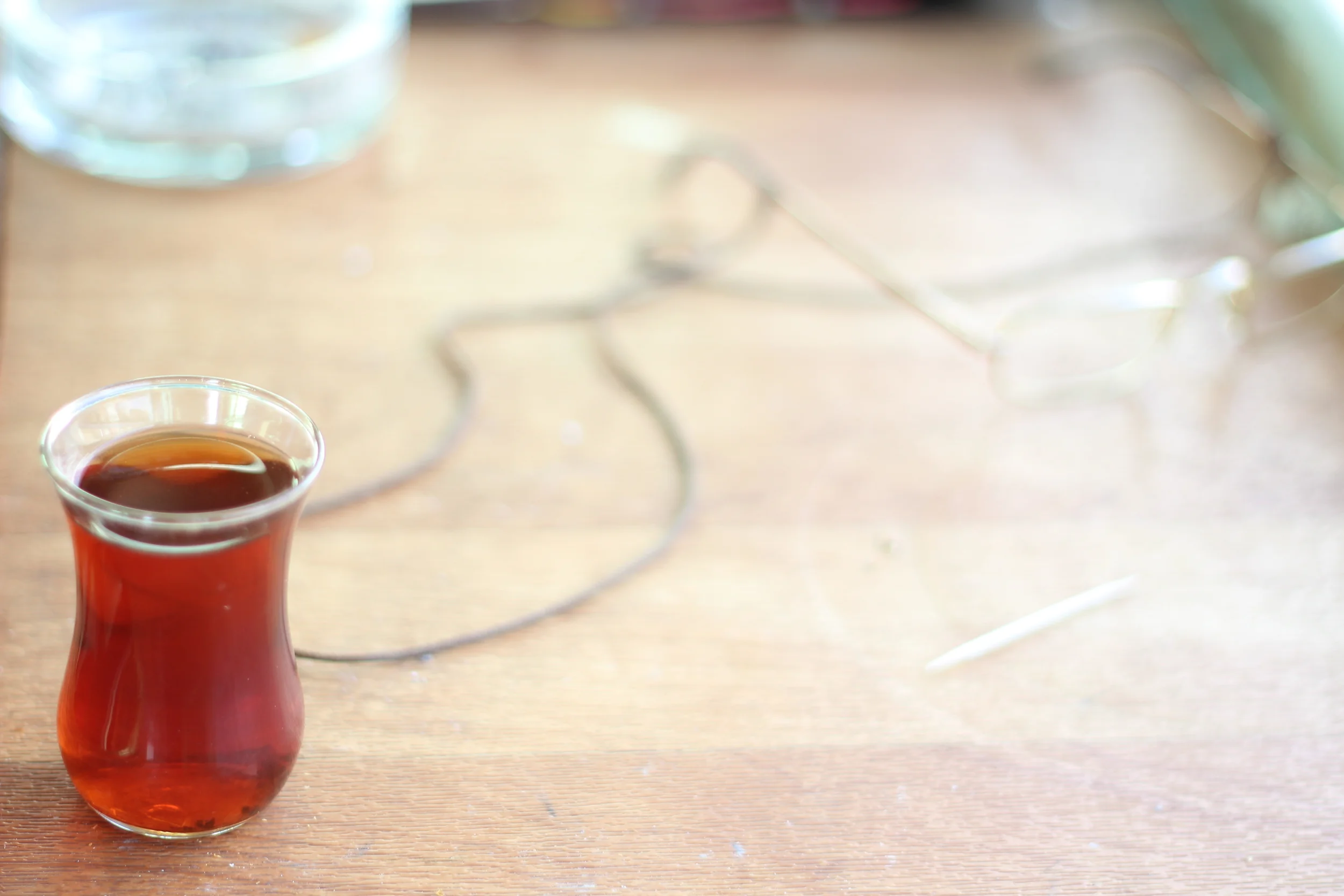 Çay with Captain Osman Korkmaz on the Bosphorus Strait   --   Istanbul, Turkey