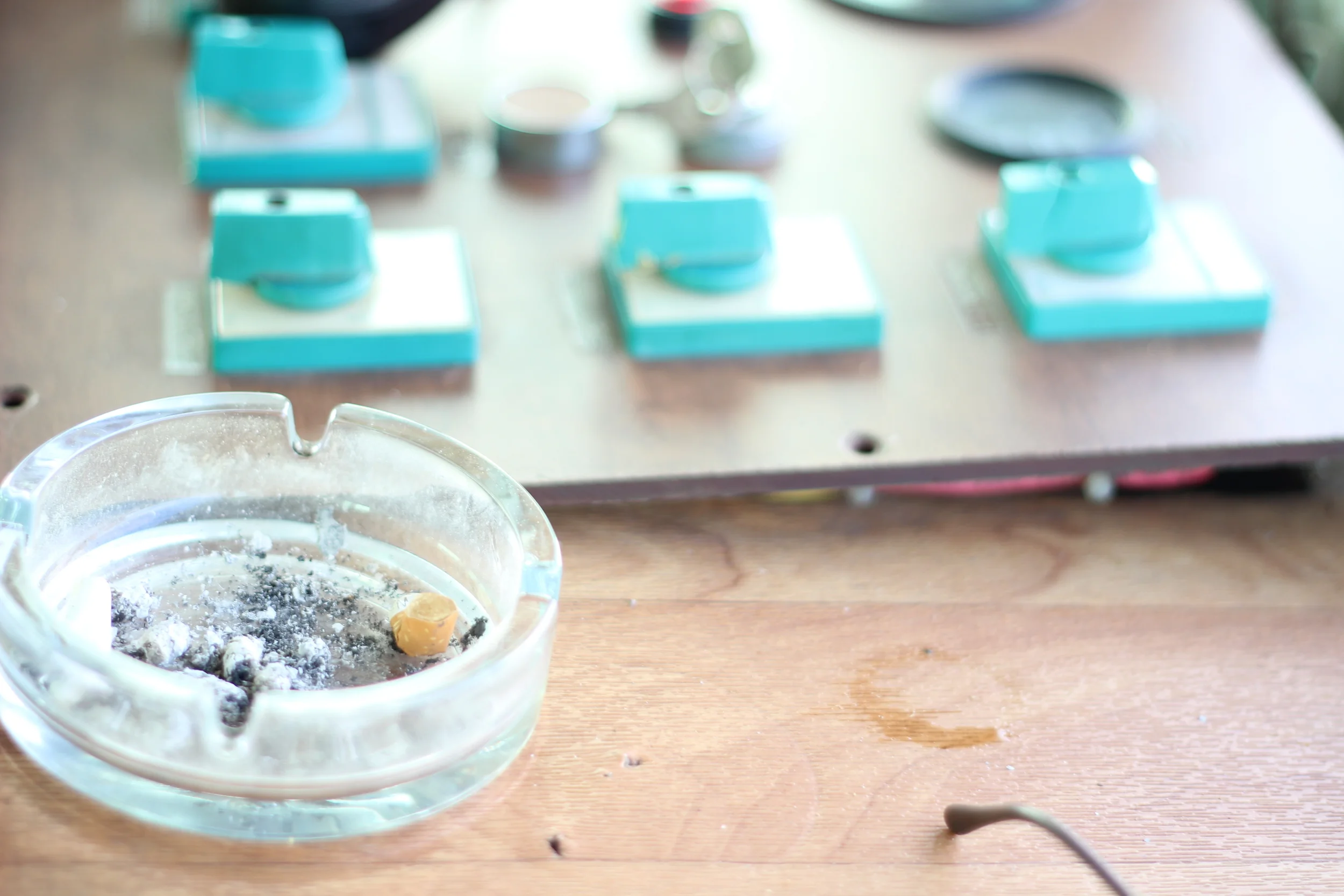 Waiting for the catch. Captain Osman Korkmaz’s boat on the Bosphorus Strait   --   Istanbul, Turkey