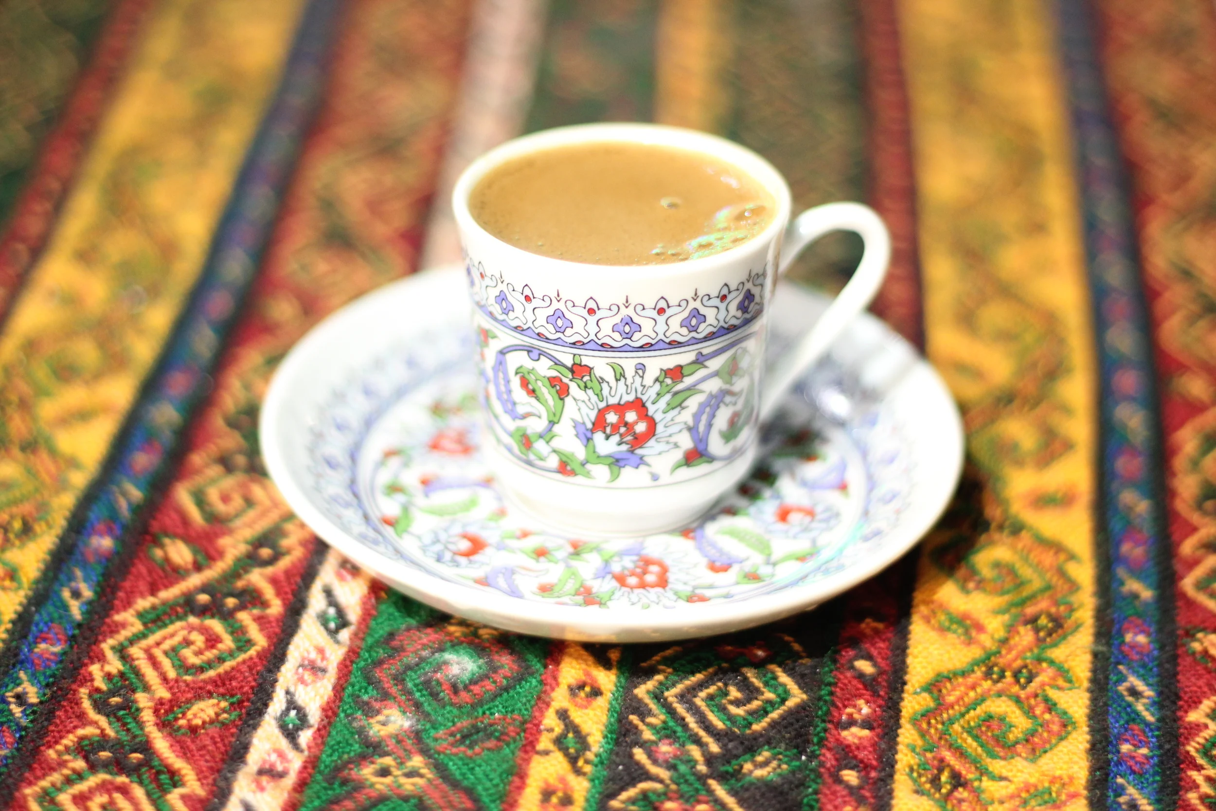As constant as the sun. Kahve/Turkish coffee in Kadikoy   --   Istanbul, Turkey